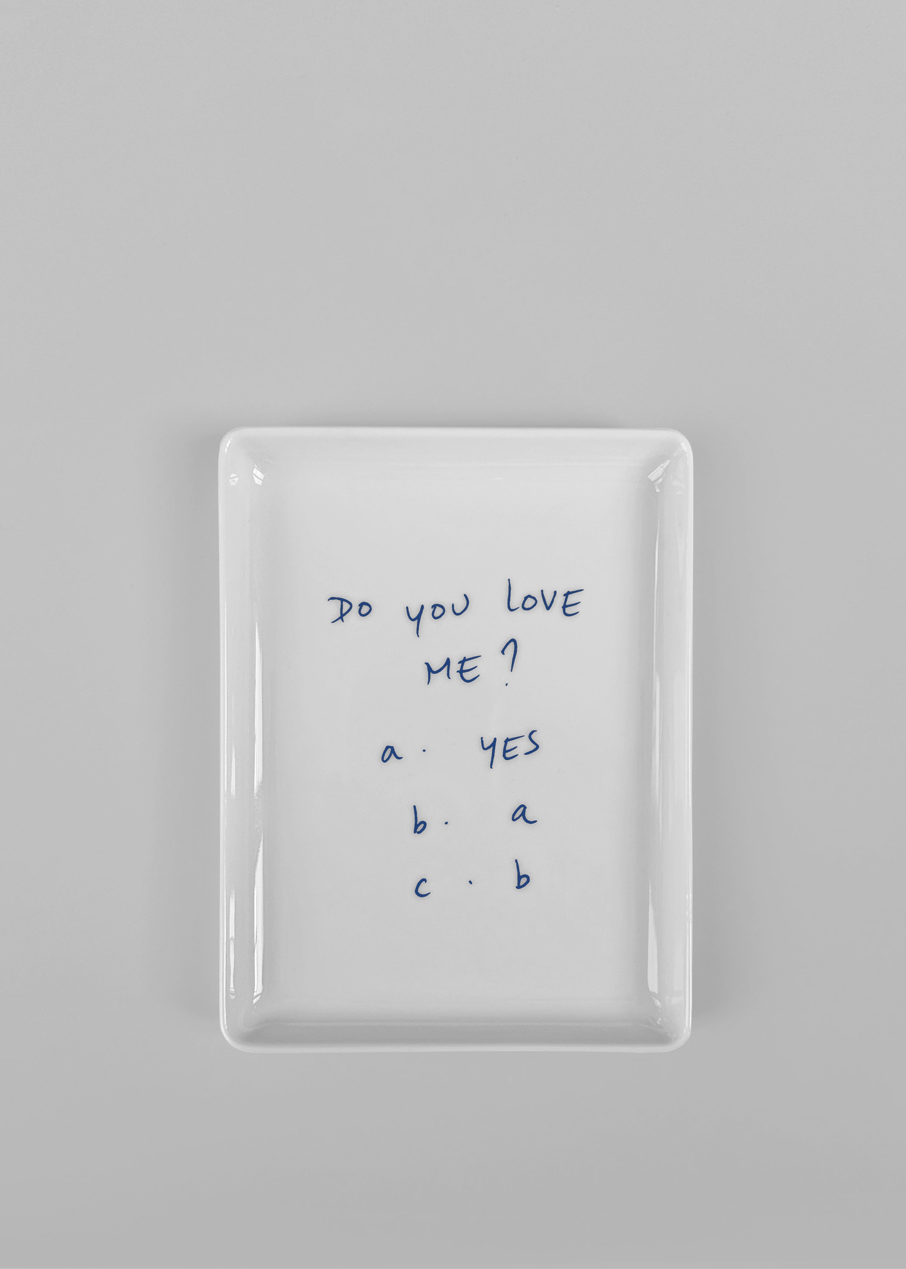 TFS x Thomas Lélu Love Me Tray - White/Blue – Frankie Shop Europe