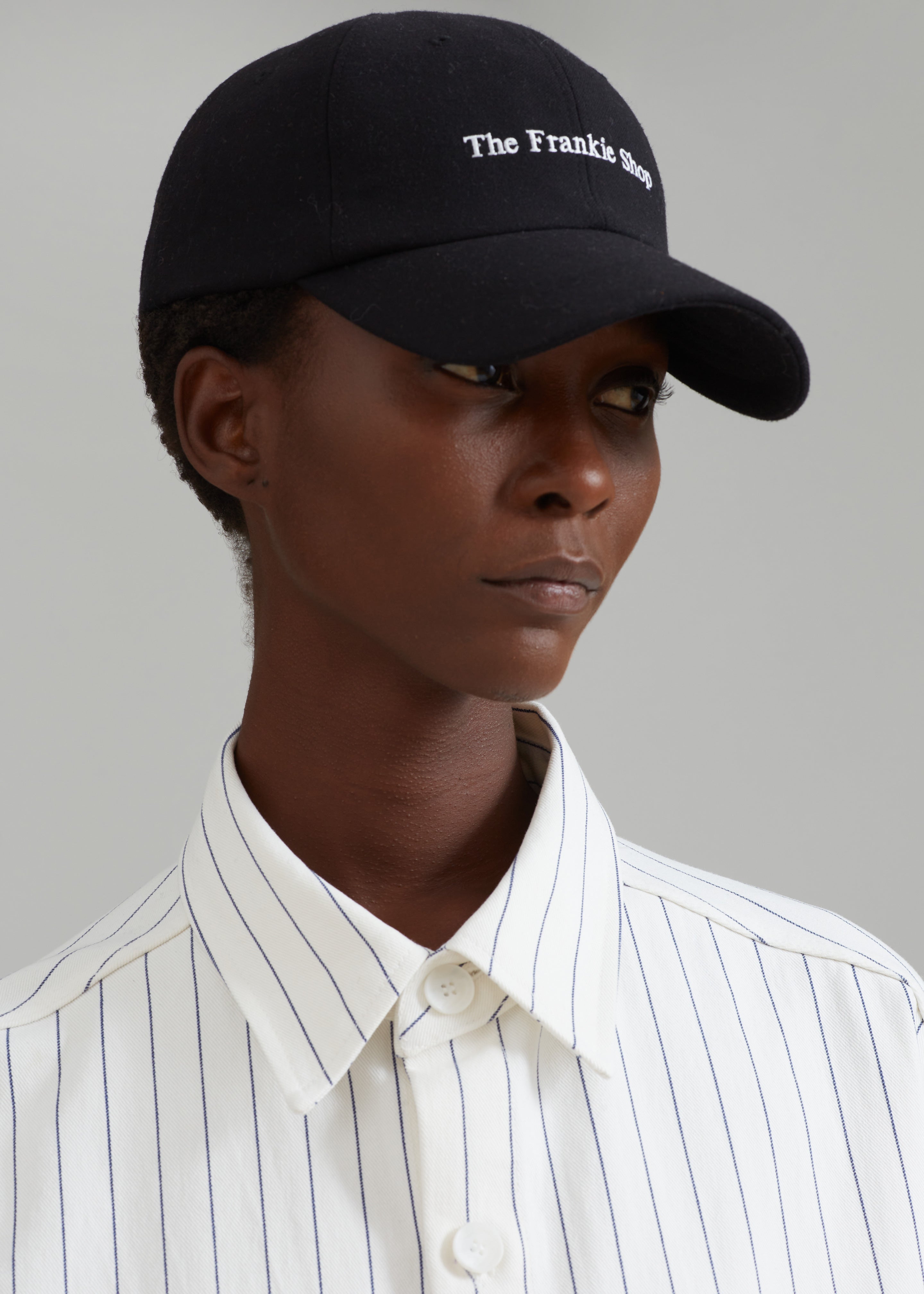 TFS Flannel Baseball Cap - Black - 3