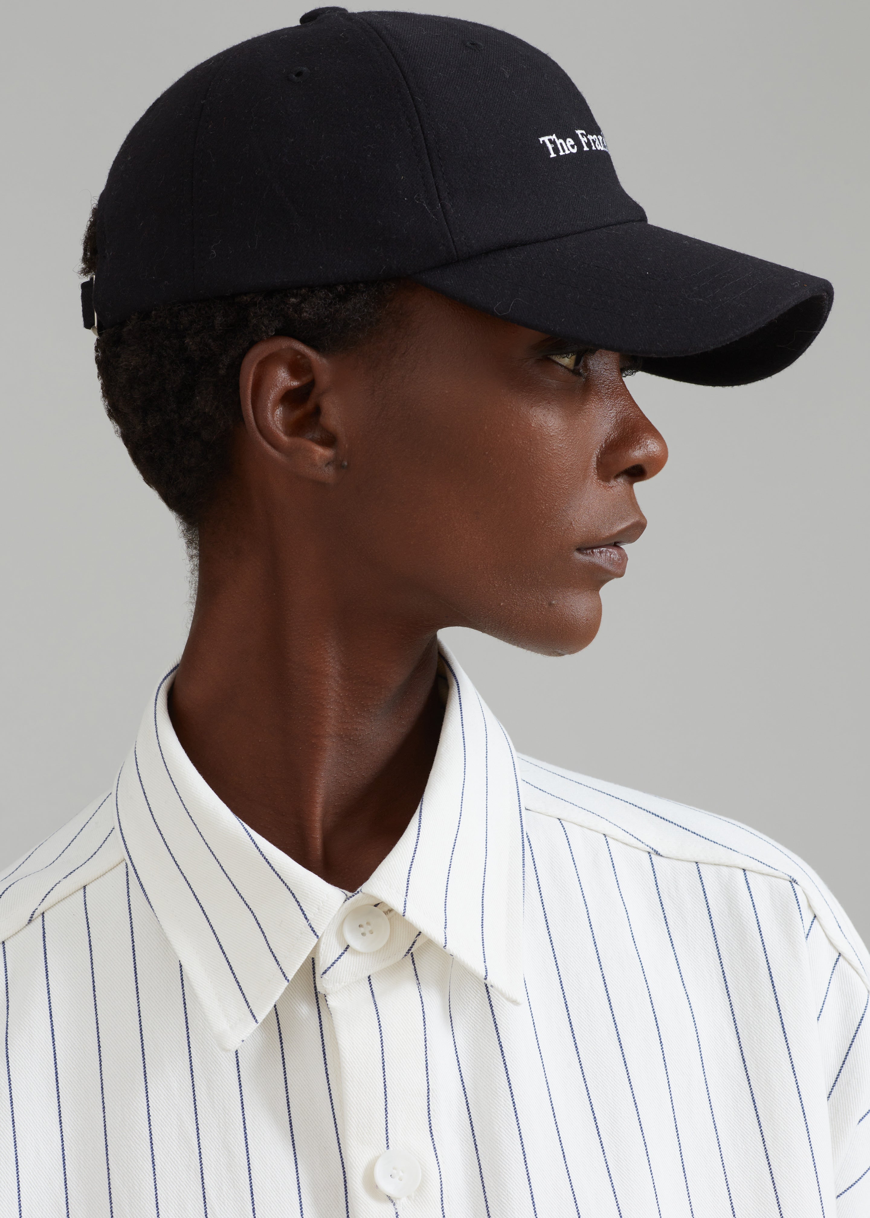 TFS Flannel Baseball Cap - Black - 4