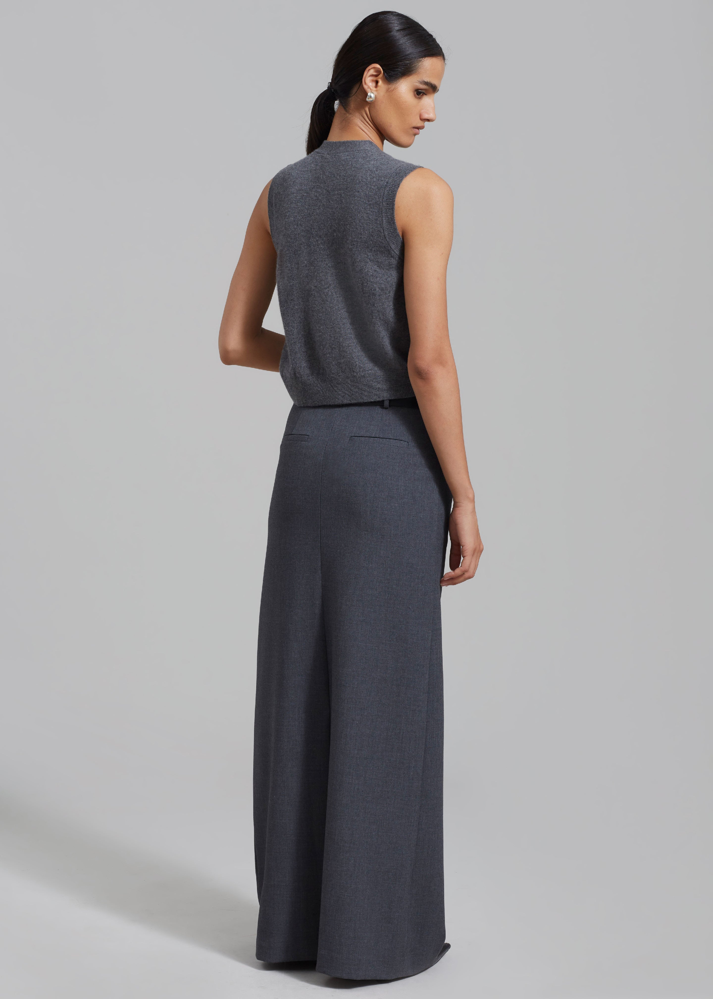 The Garment Como Vest - Grey Melange - 5
