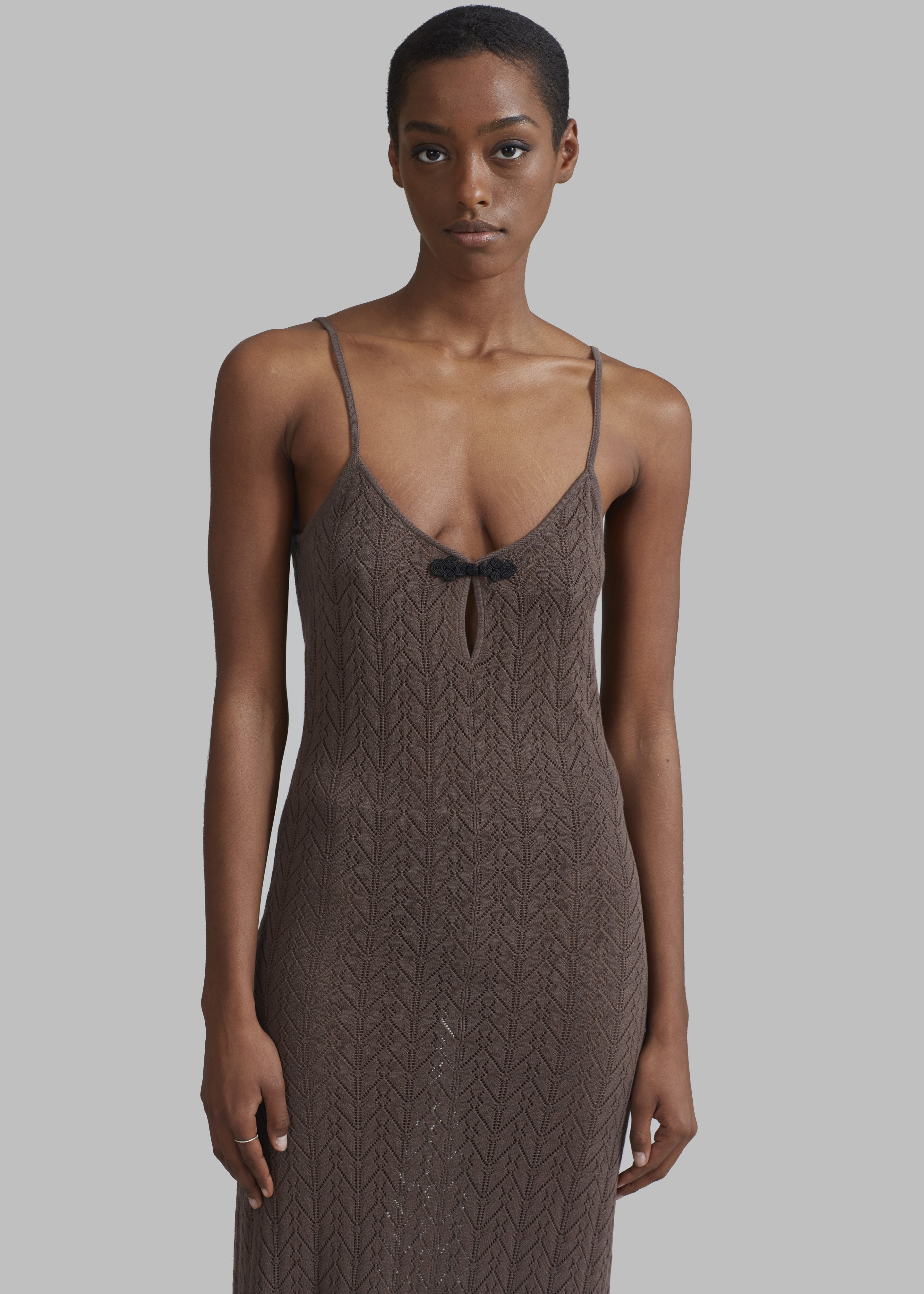 The Garment Tanzania Slip Dress - Espresso - 2