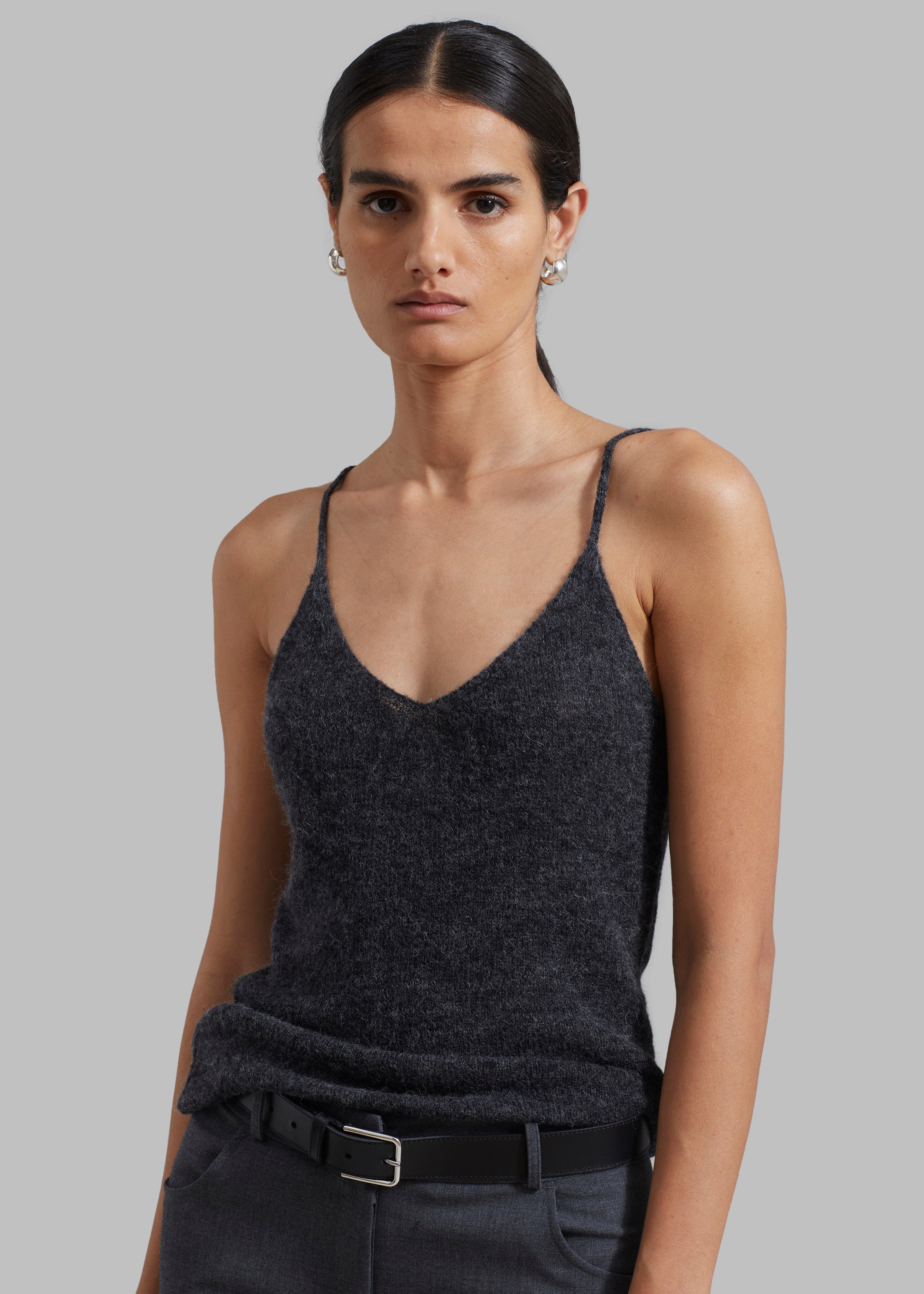 The Garment Verbier Tank Top - Grey Melange - 4