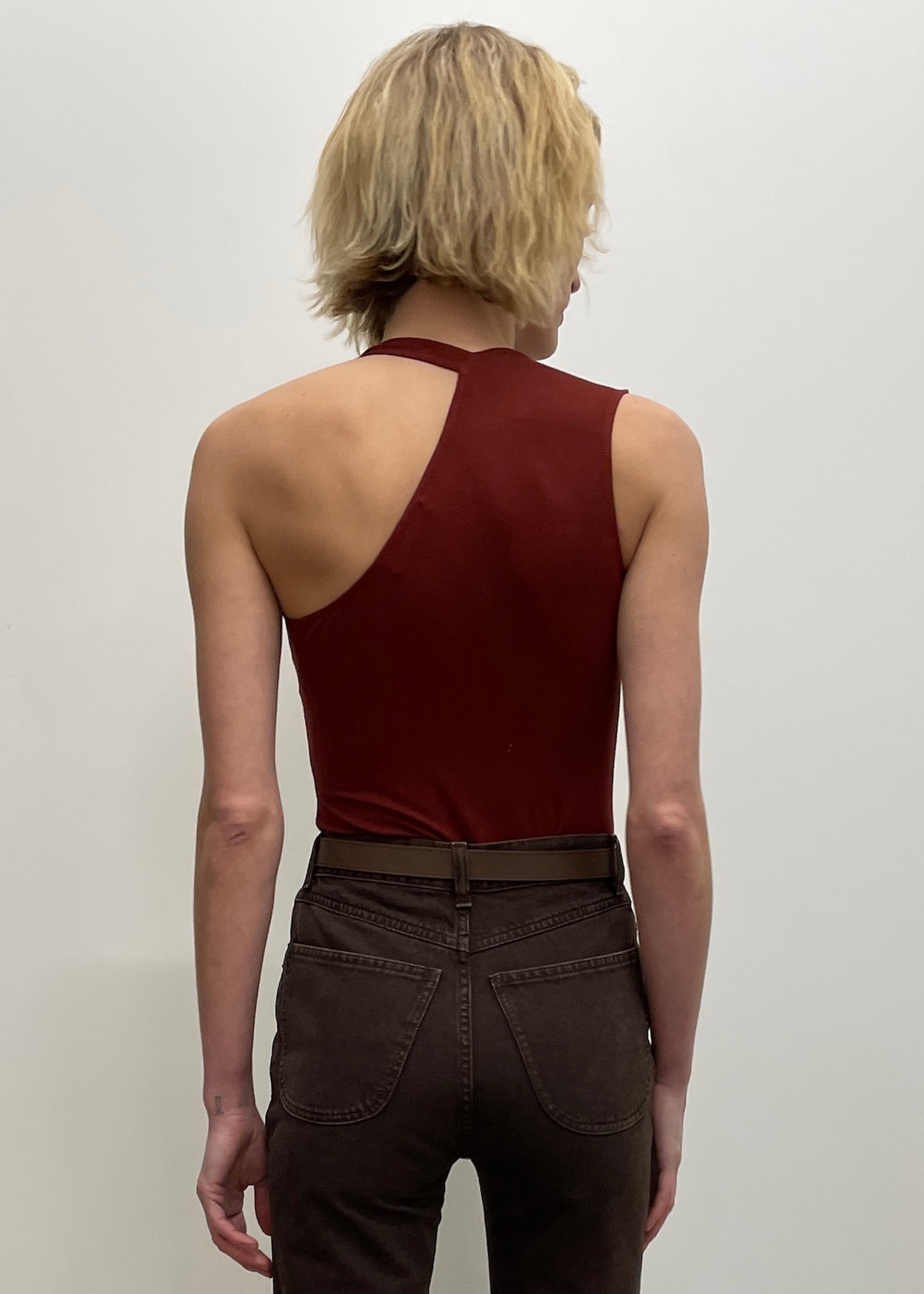 Beaufille Triple Strap Bodysuit - Burgundy - 4