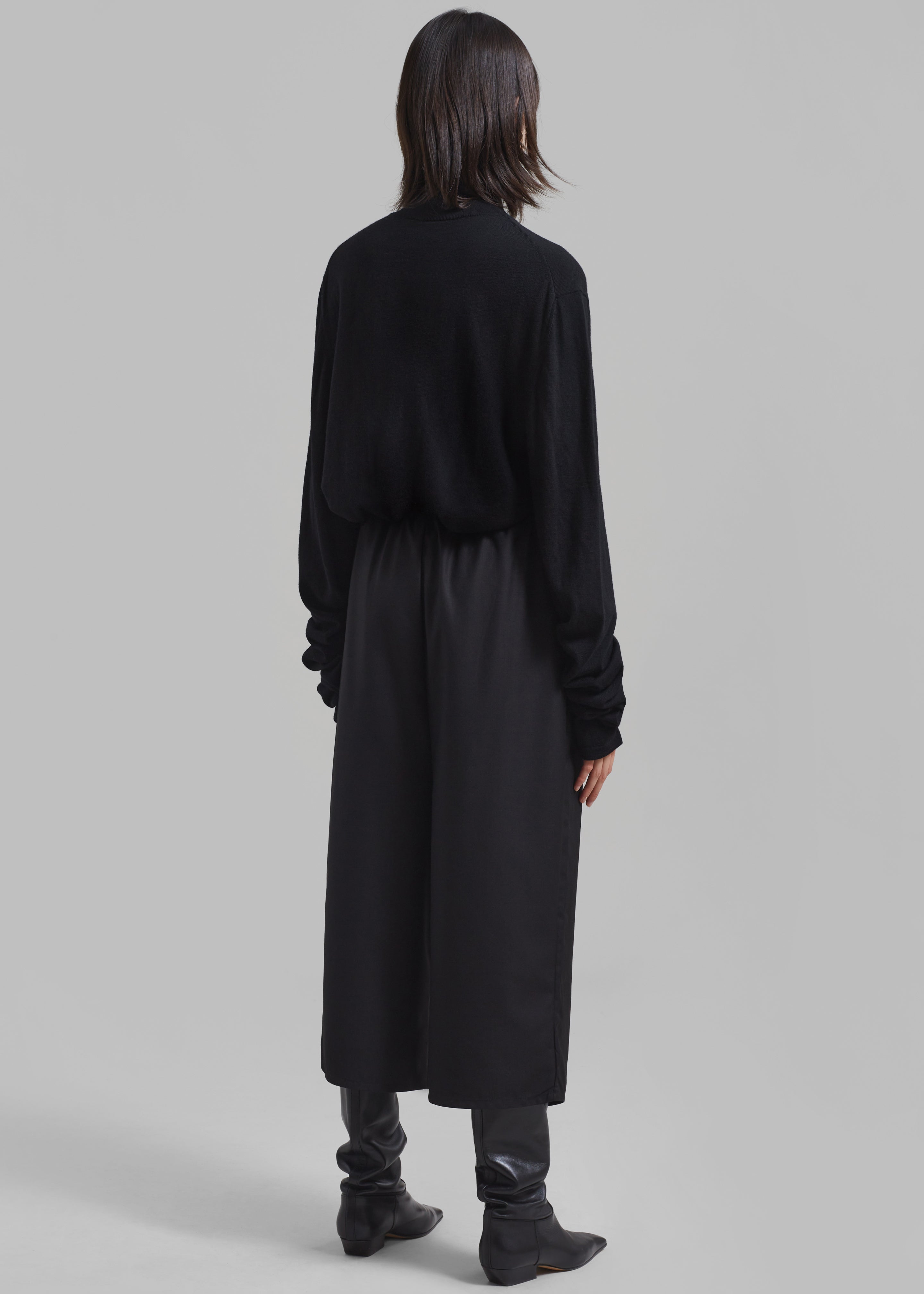 Turner Cropped Boxer Pants - Black - 9