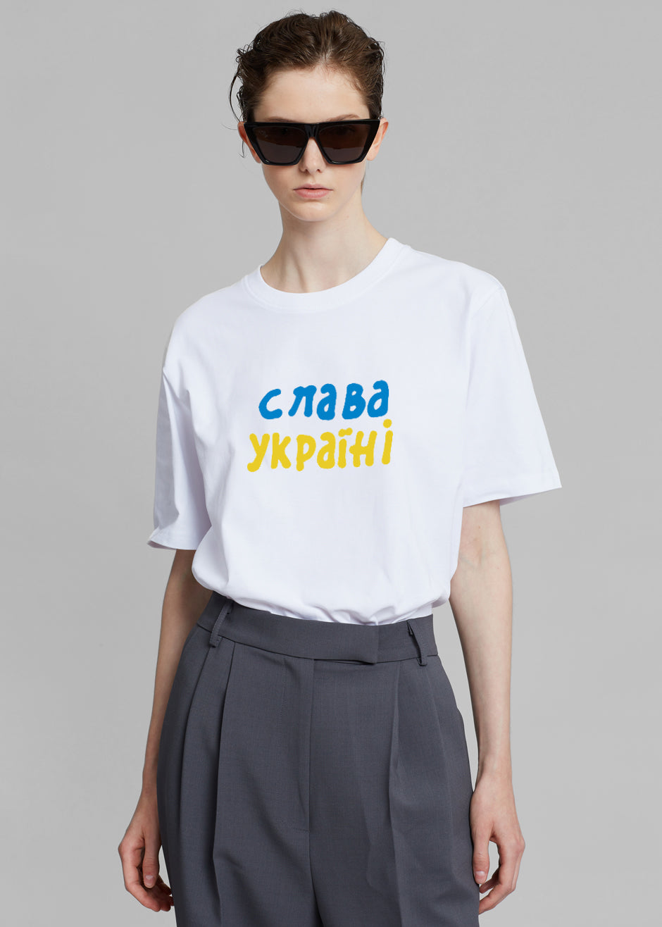 The Frankie Shop x Thomas Lélu Free T-Shirt - White/Multico - 7