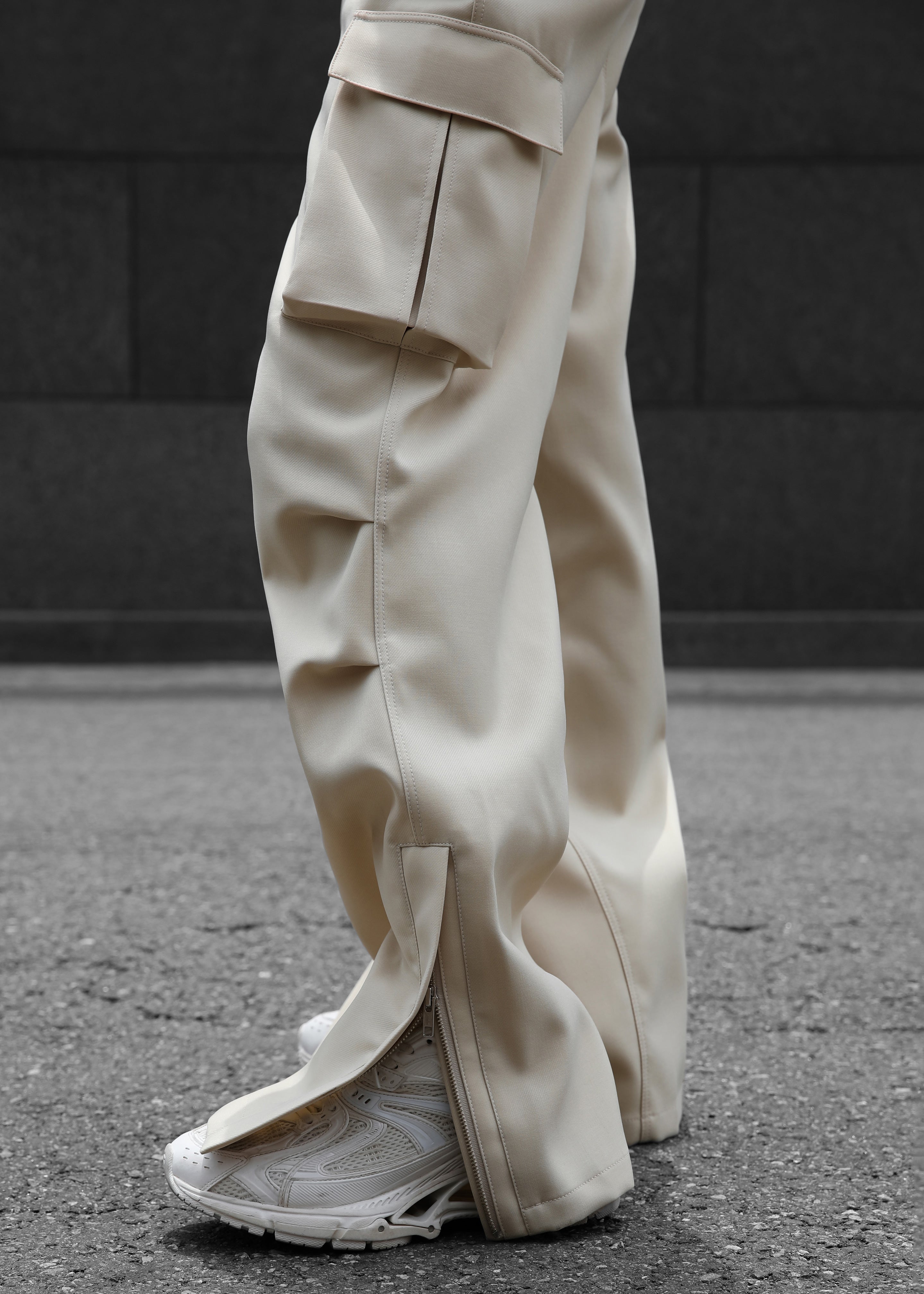 Valo Cargo Pants - Beige - 8
