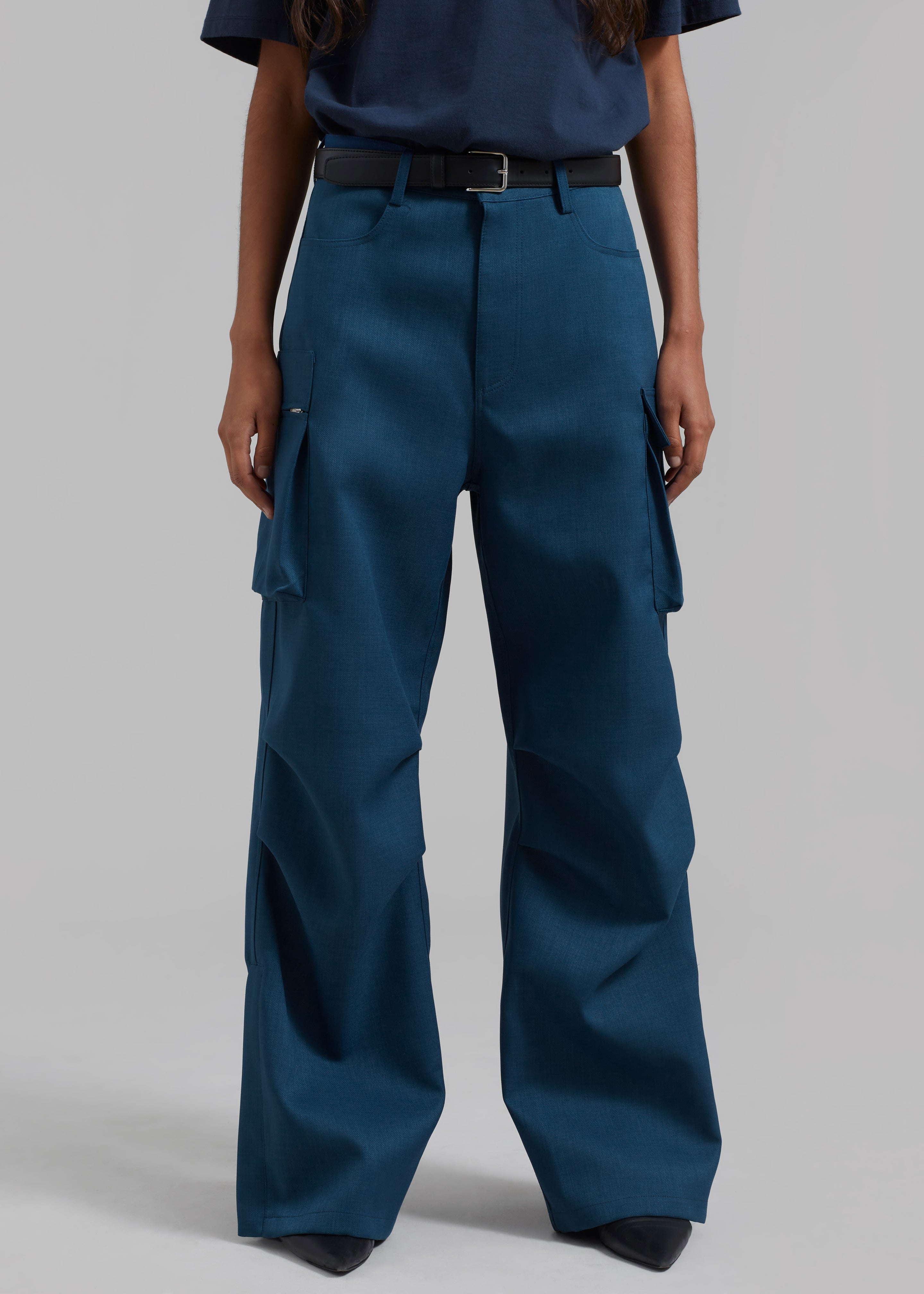 Valo Cargo Pants - Navy - 5