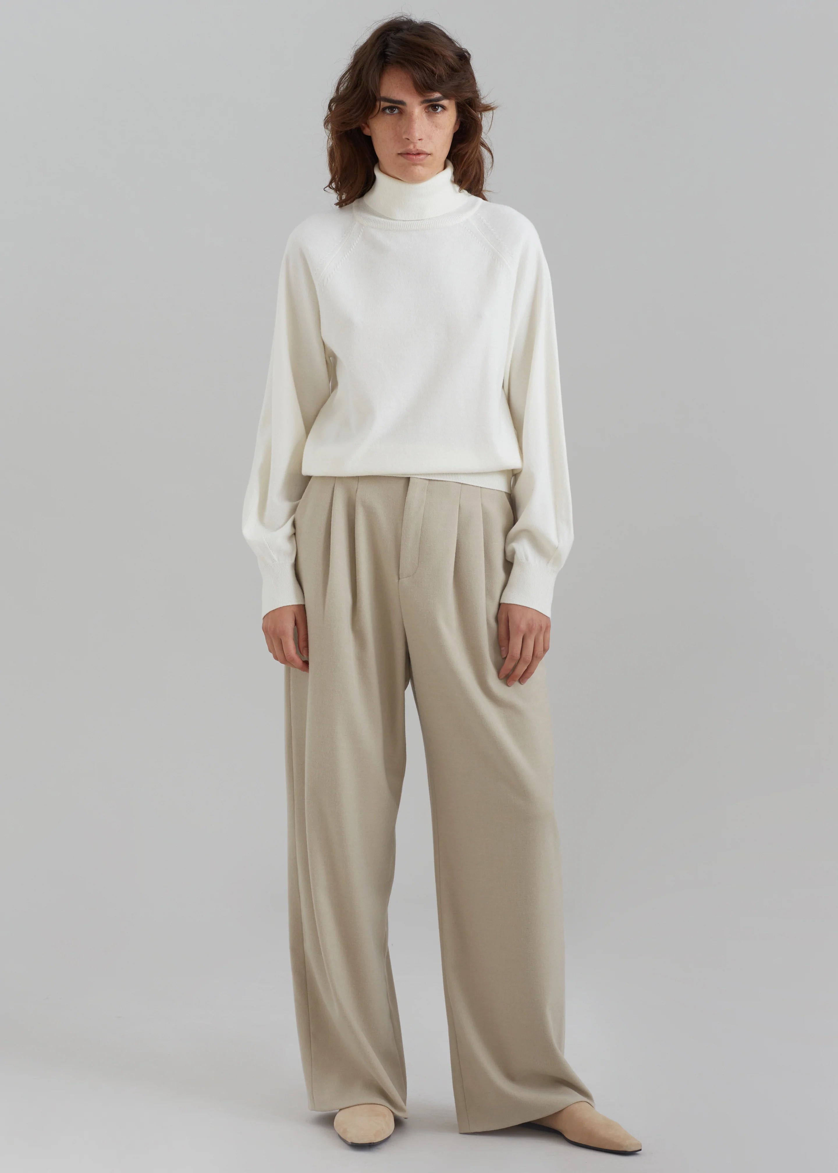 Vance Pants - Beige - 1