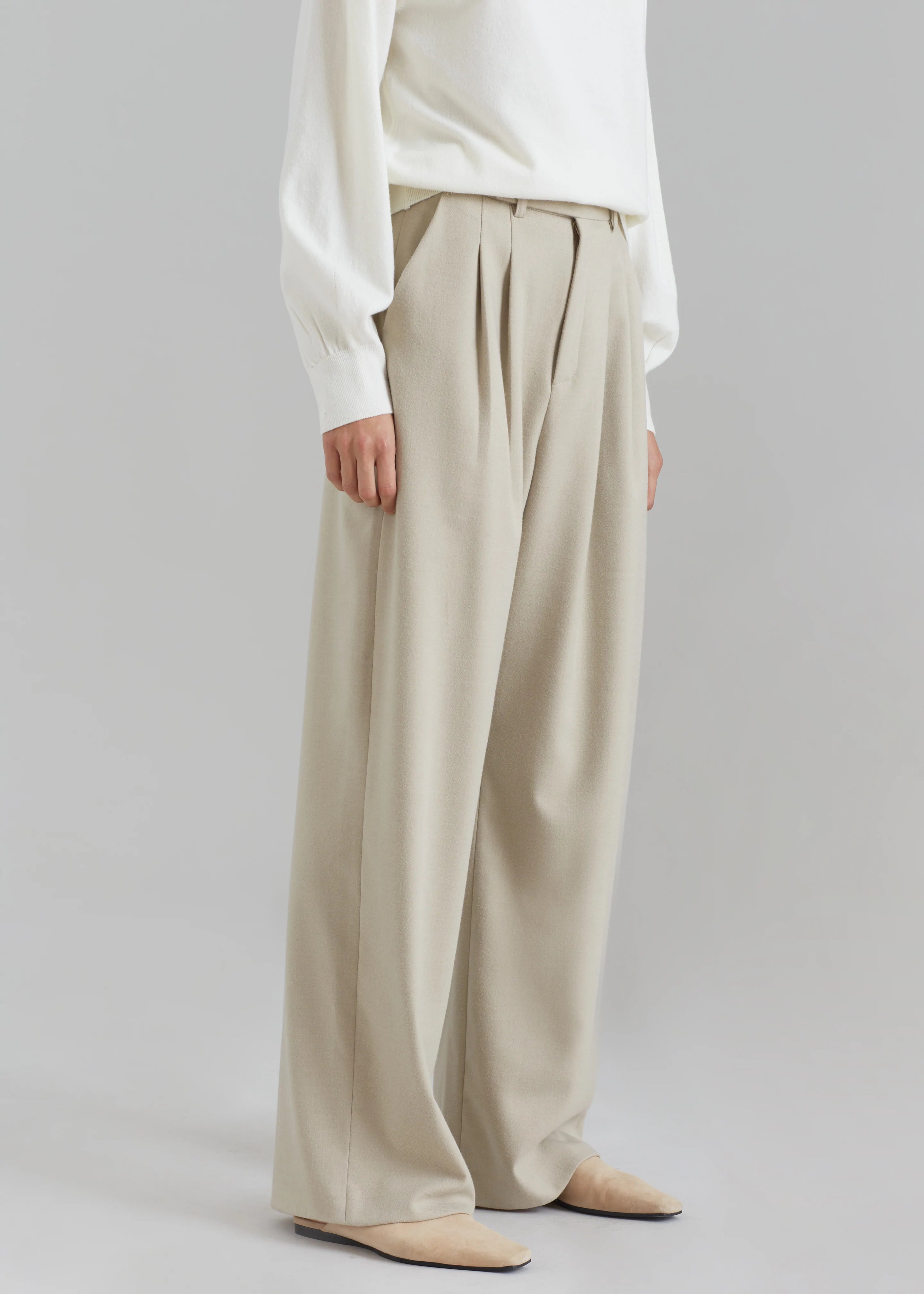 Vance Pants - Beige - 2