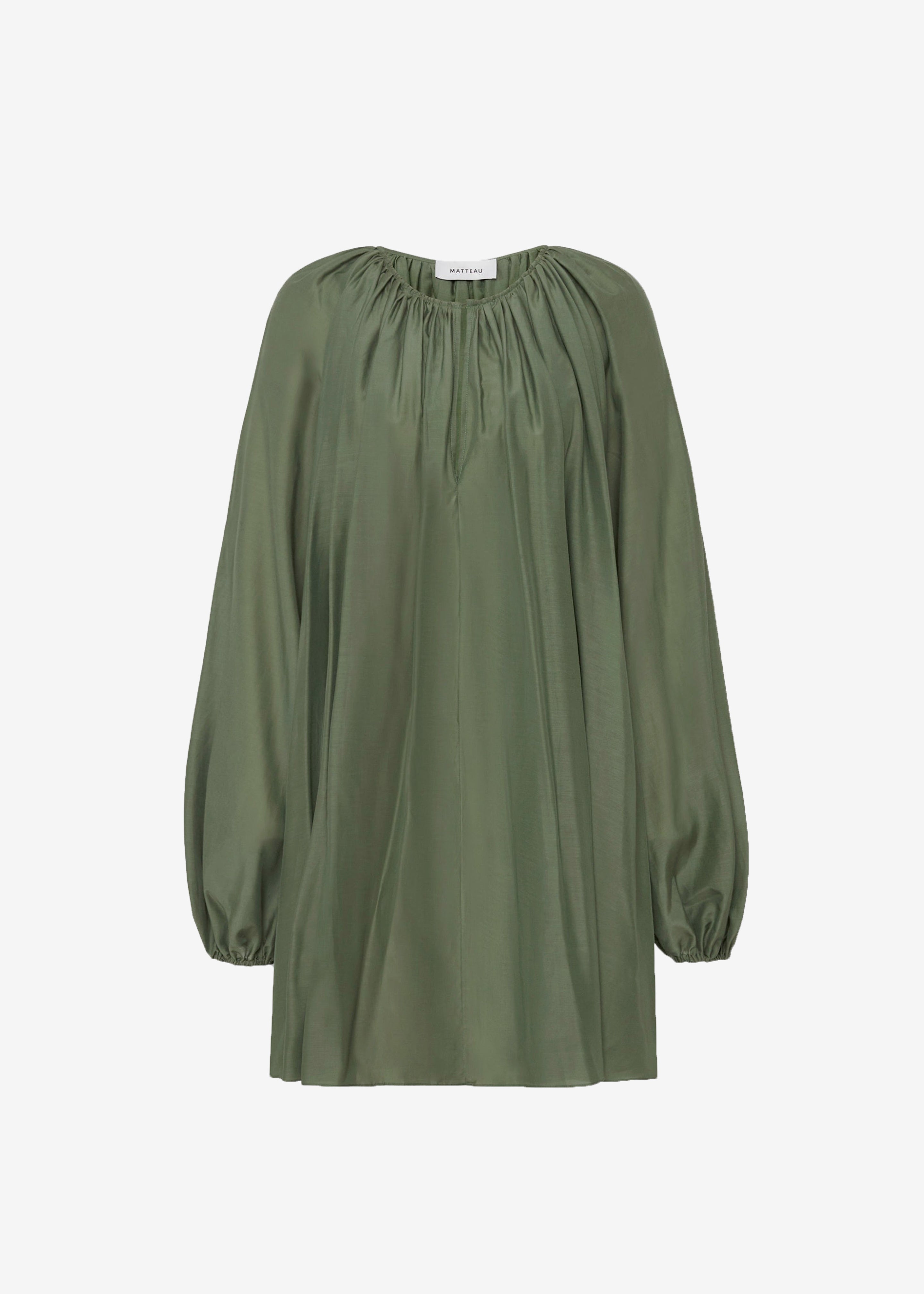 Matteau Voluminous Mini Dress - Fern - 5