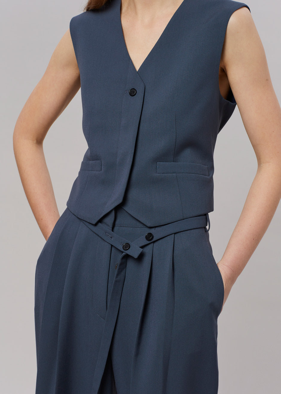 Abeni Vest - Navy - 2