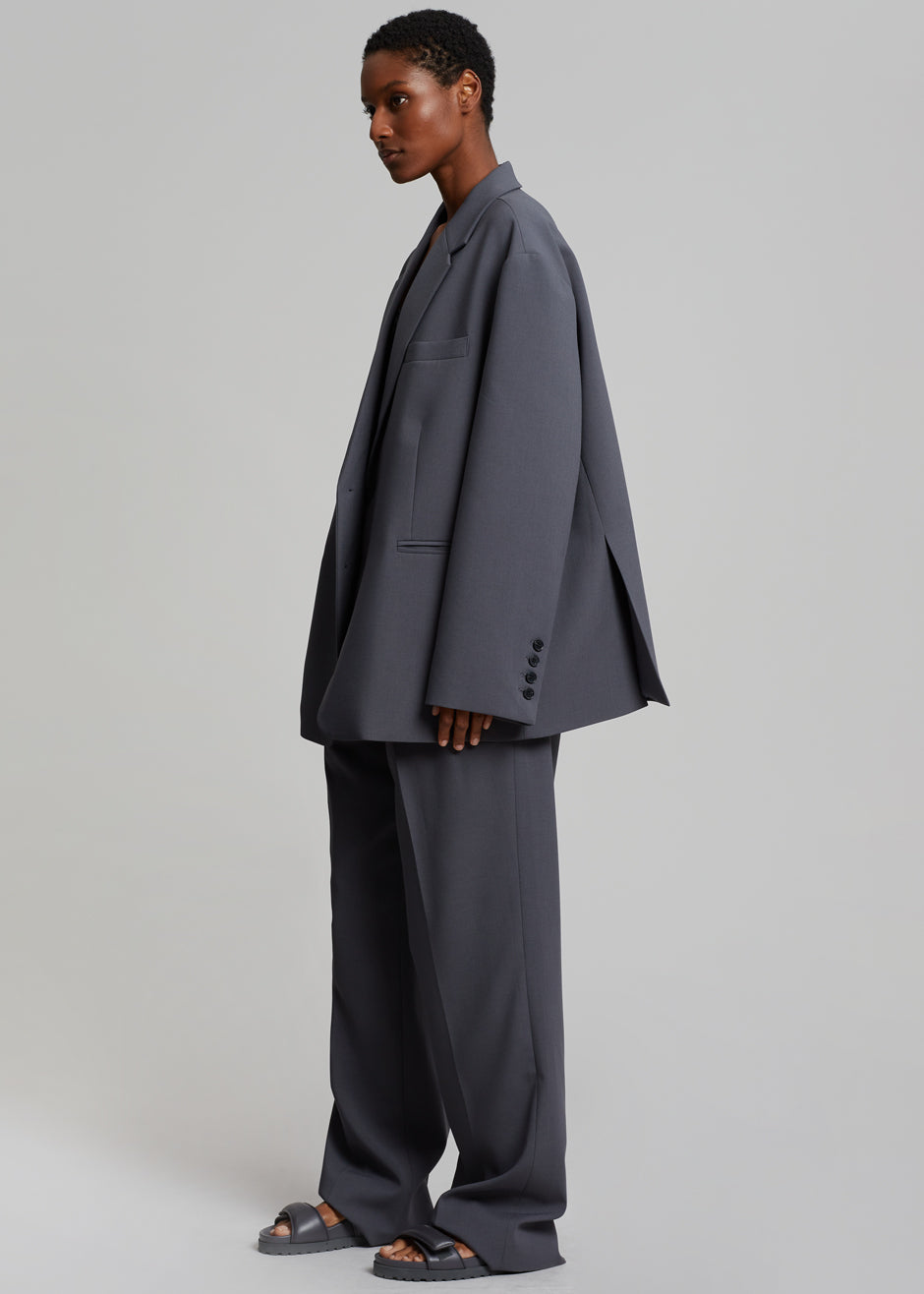 Bea Blazer - Charcoal - 6