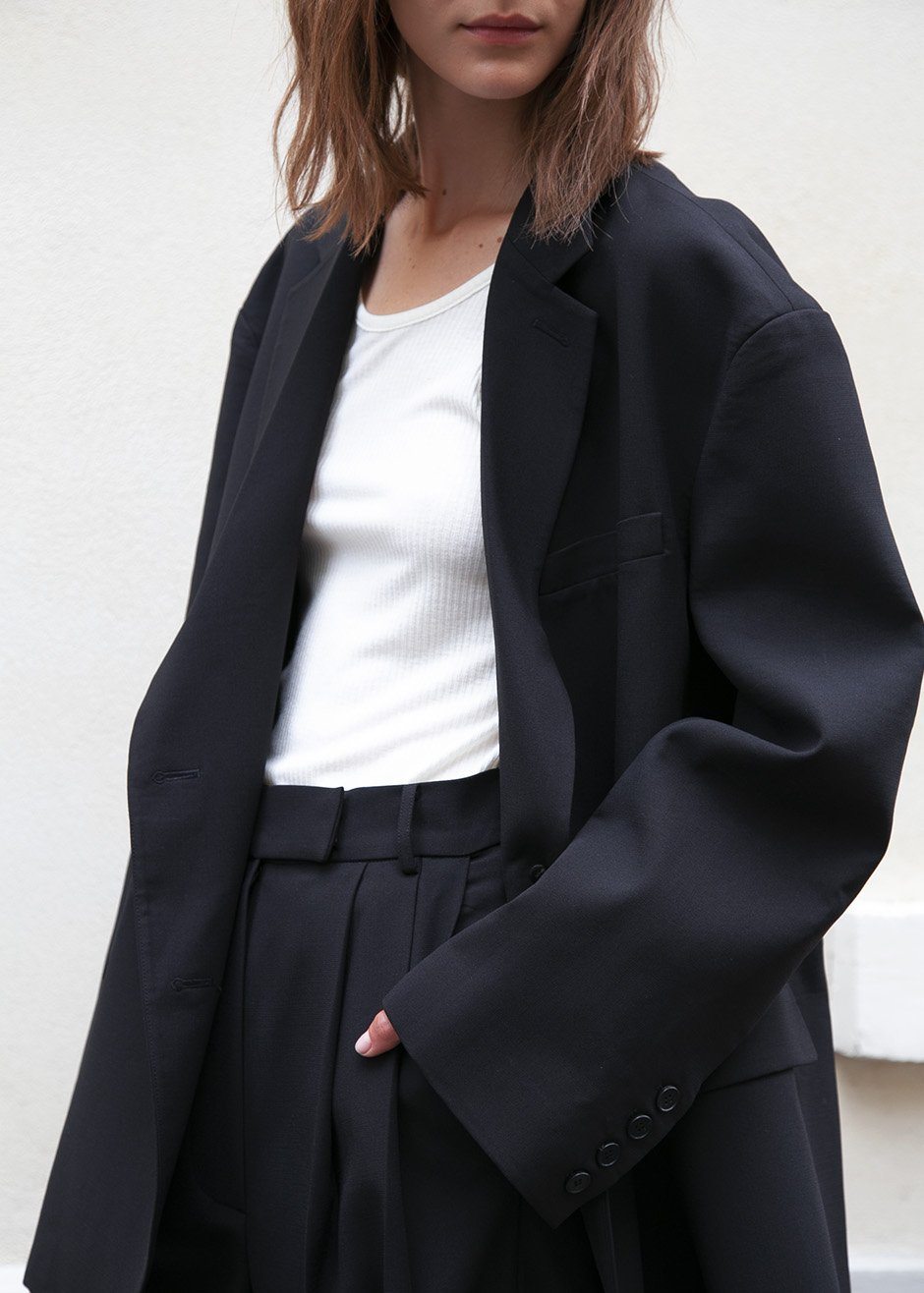 Bea Blazer - Black - 6