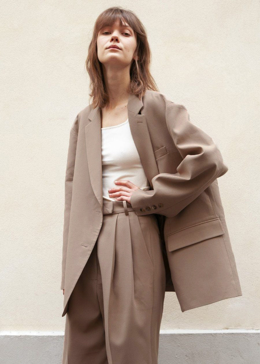 Bea Blazer - Latte - 10