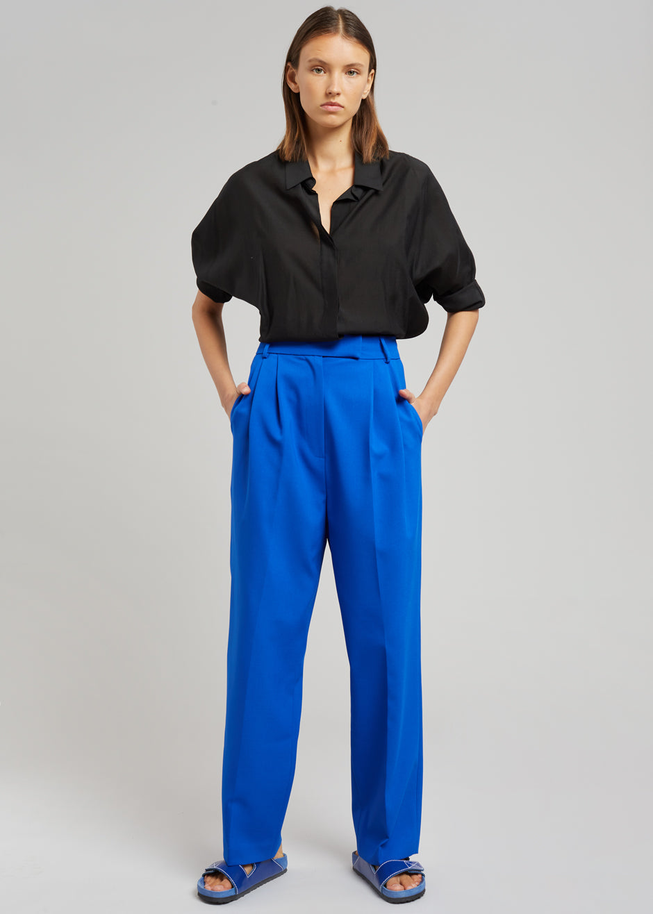 Bea Suit Pants - Cobalt - 2