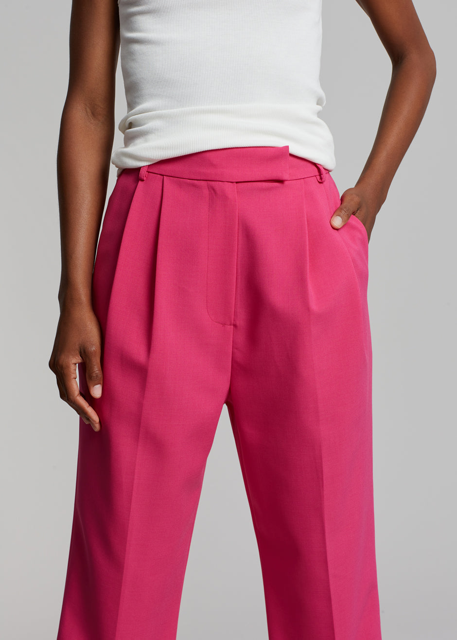 Bea Suit Pants - Fuchsia - 3