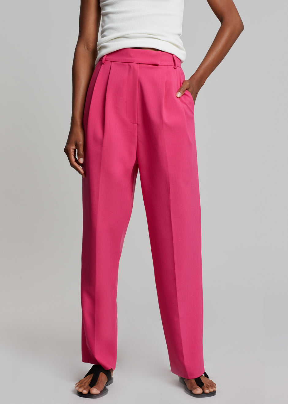 Bea Suit Pants - Fuchsia - 2