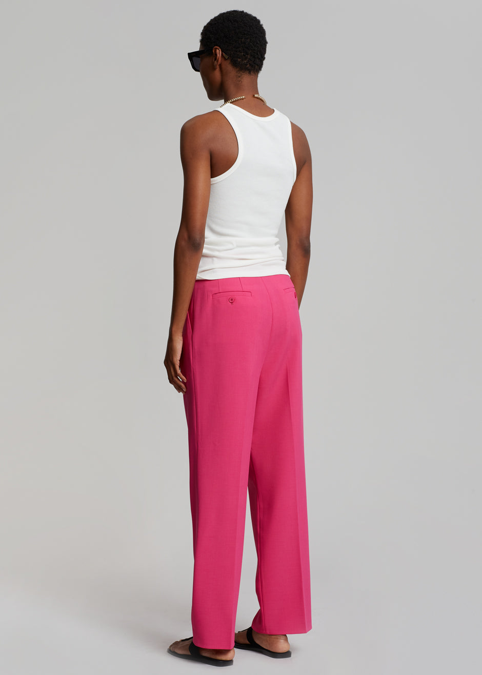 Bea Suit Pants - Fuchsia - 6