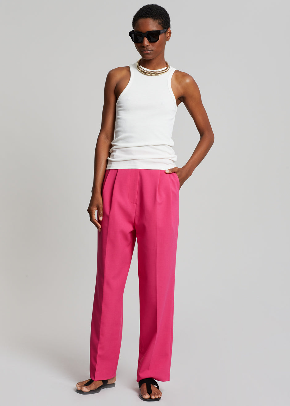 Bea Suit Pants - Fuchsia - 4