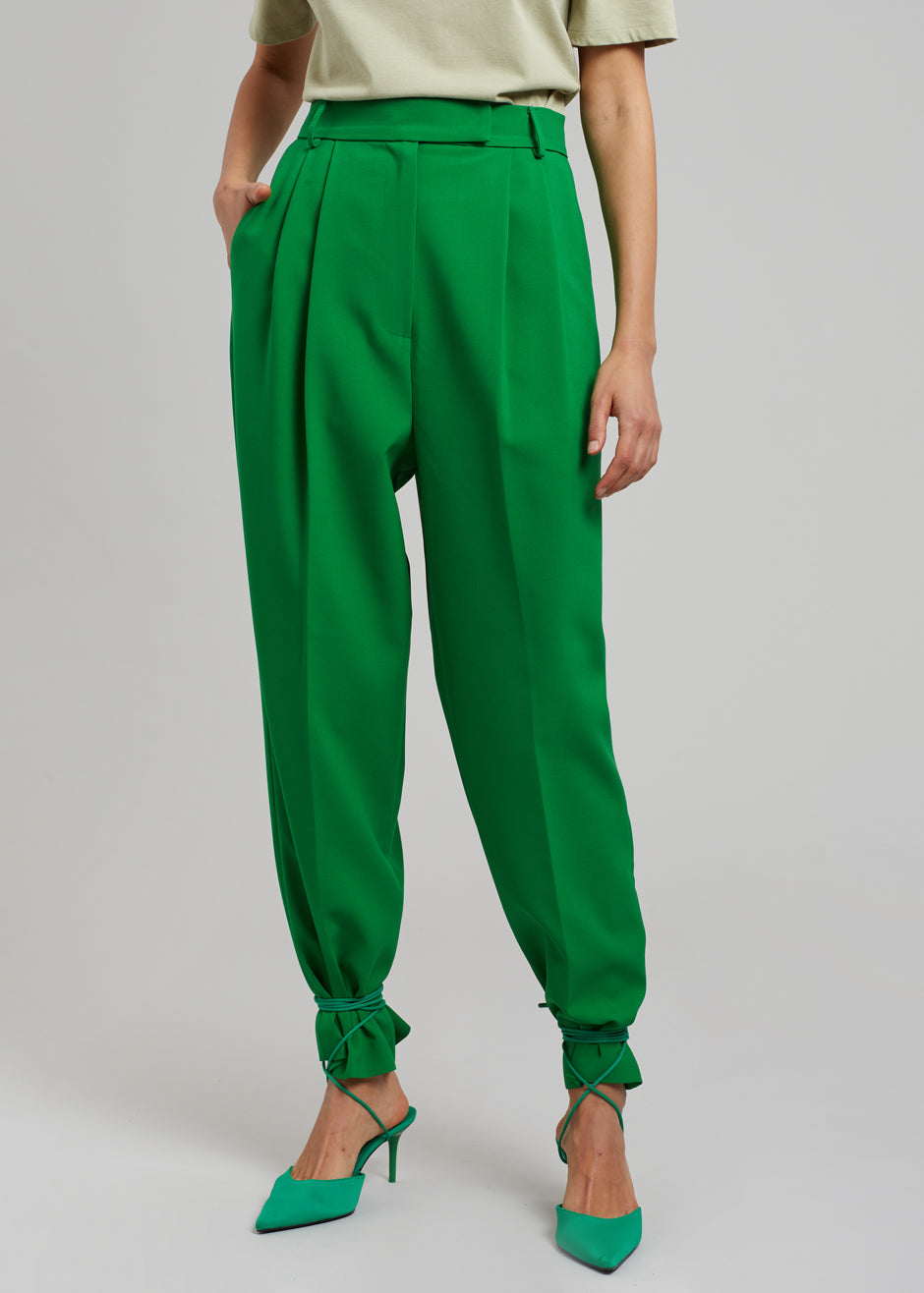 Bea Suit Pants - Kelly Green - 3