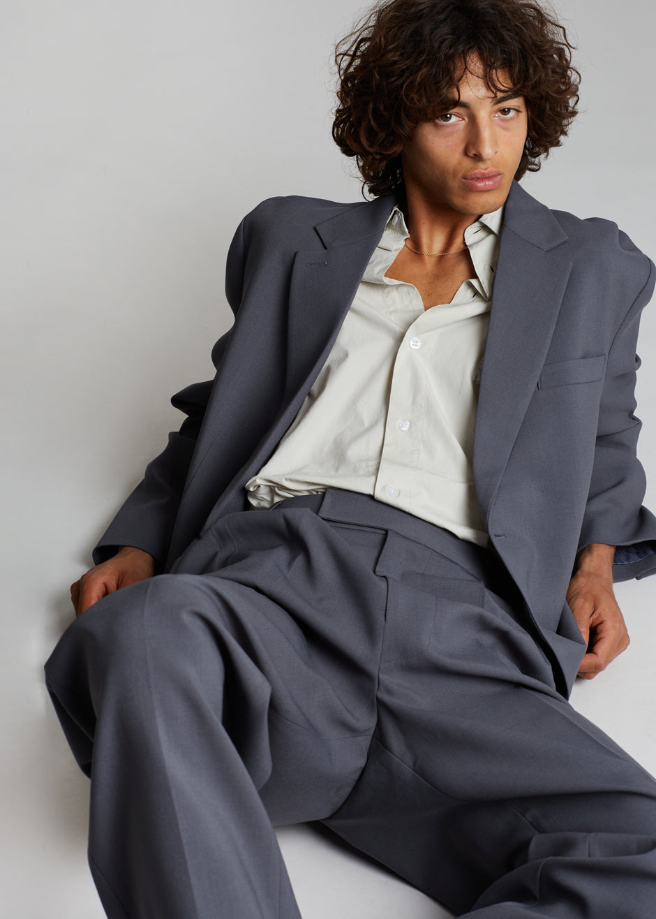 Beo Blazer - Charcoal - 1