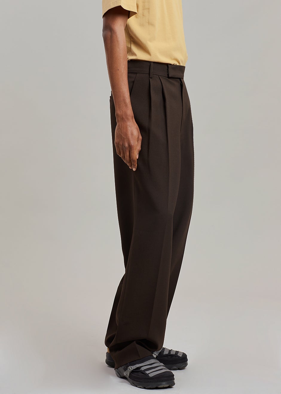 Beo Suit Pants - Dark Espresso - 5
