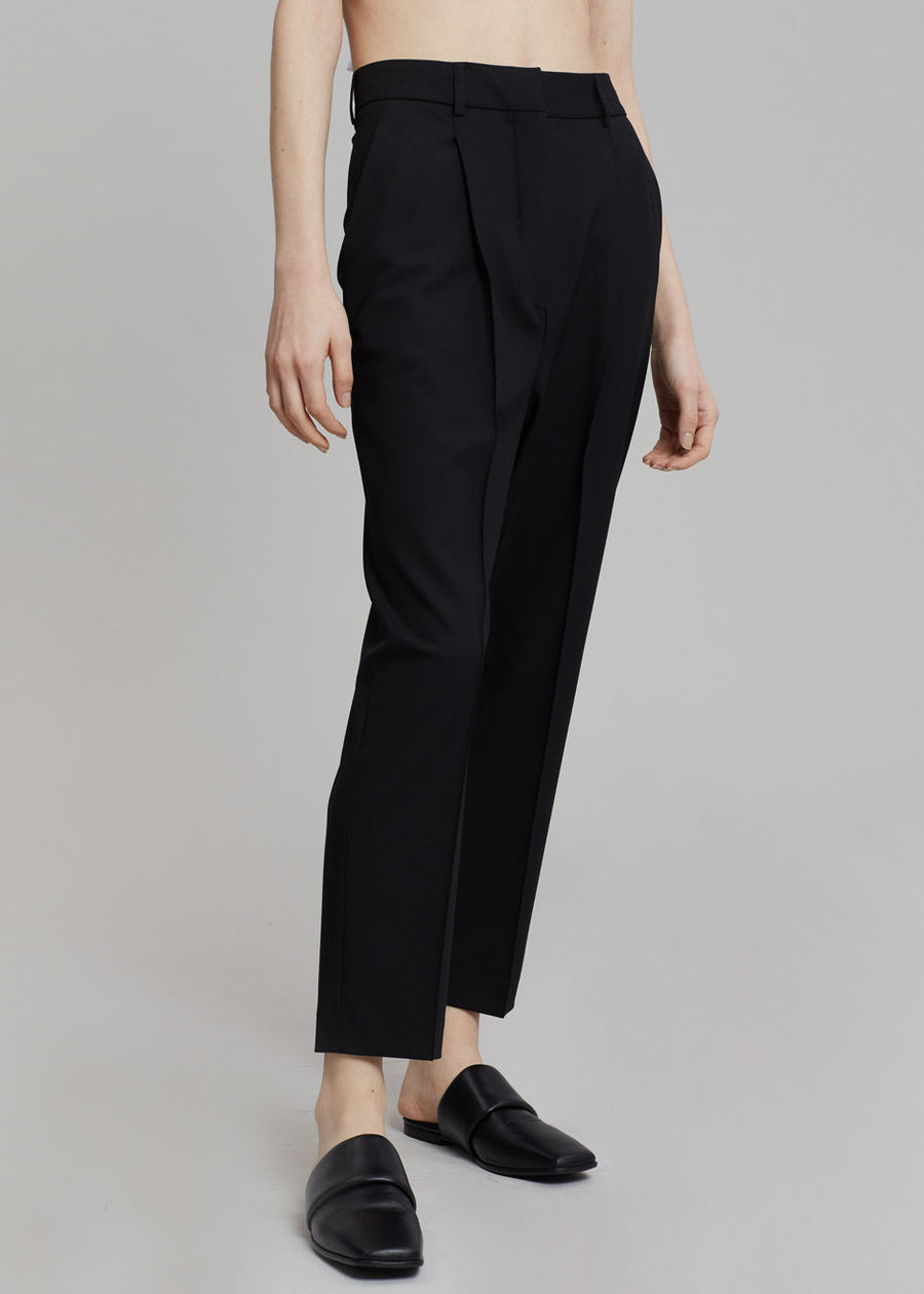 By Malene Birger Mollys Leather Slipper - Black - 4