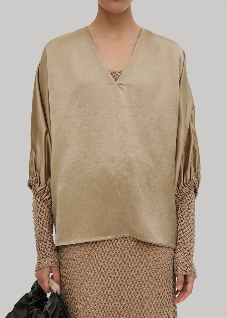 By Malene Birger Piamontes Blouse - Nature - 4