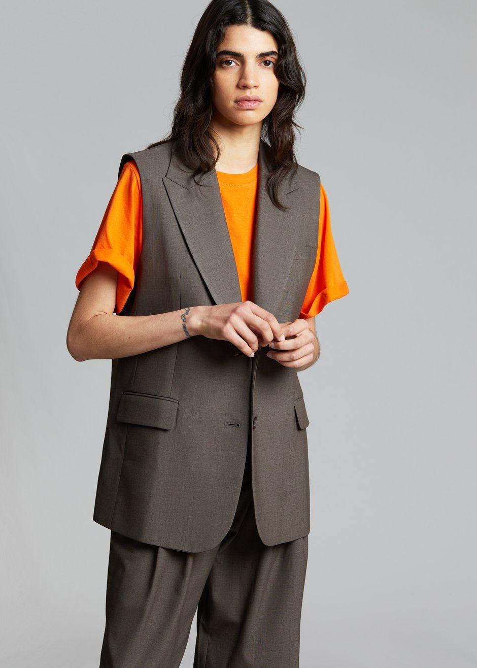 Cassia Suit Vest - Carafe - 6