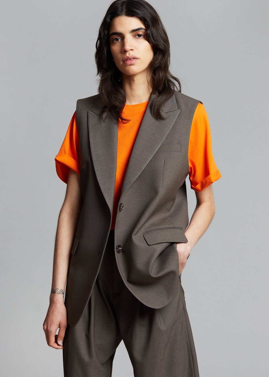 Cassia Suit Vest - Carafe - 2