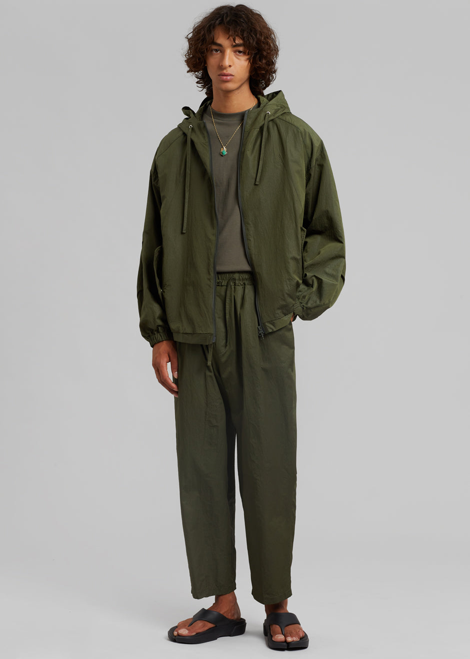 Elze Tracksuit Jacket - Olive - 2