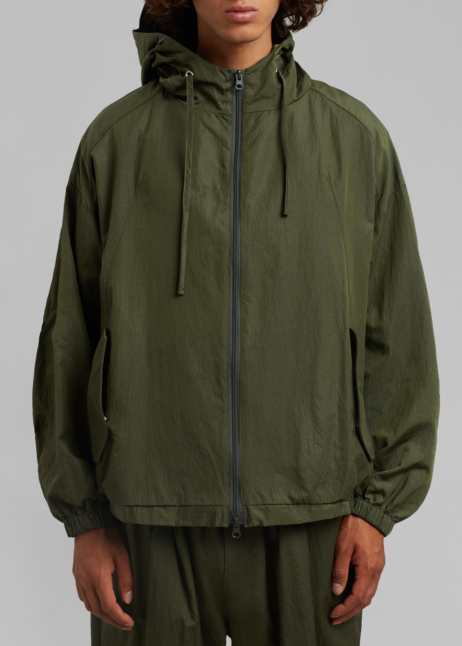 Elze Tracksuit Jacket - Olive - 6