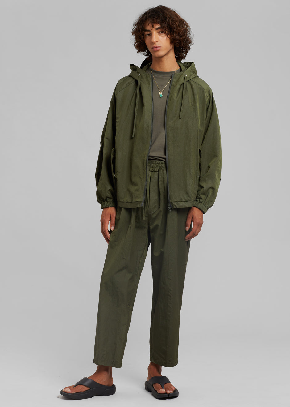 Elze Tracksuit Jacket - Olive - 7