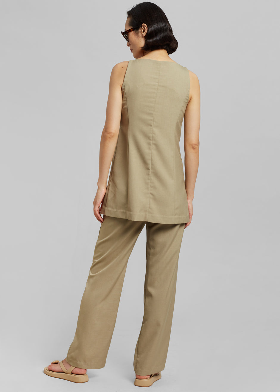 Enes Vest - Taupe - 6