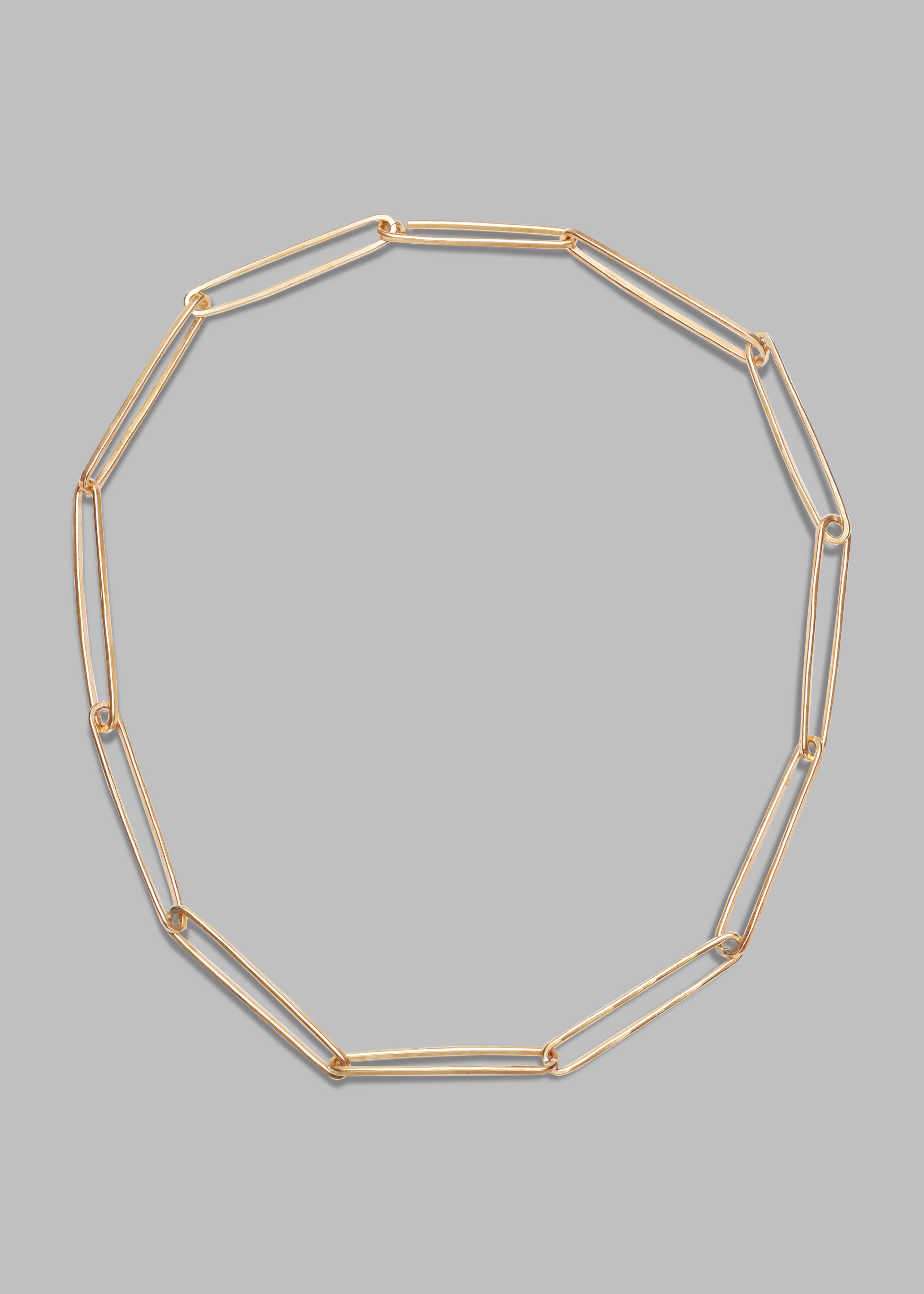 Fay Andrada Jono Chain Necklace - Brass - 1