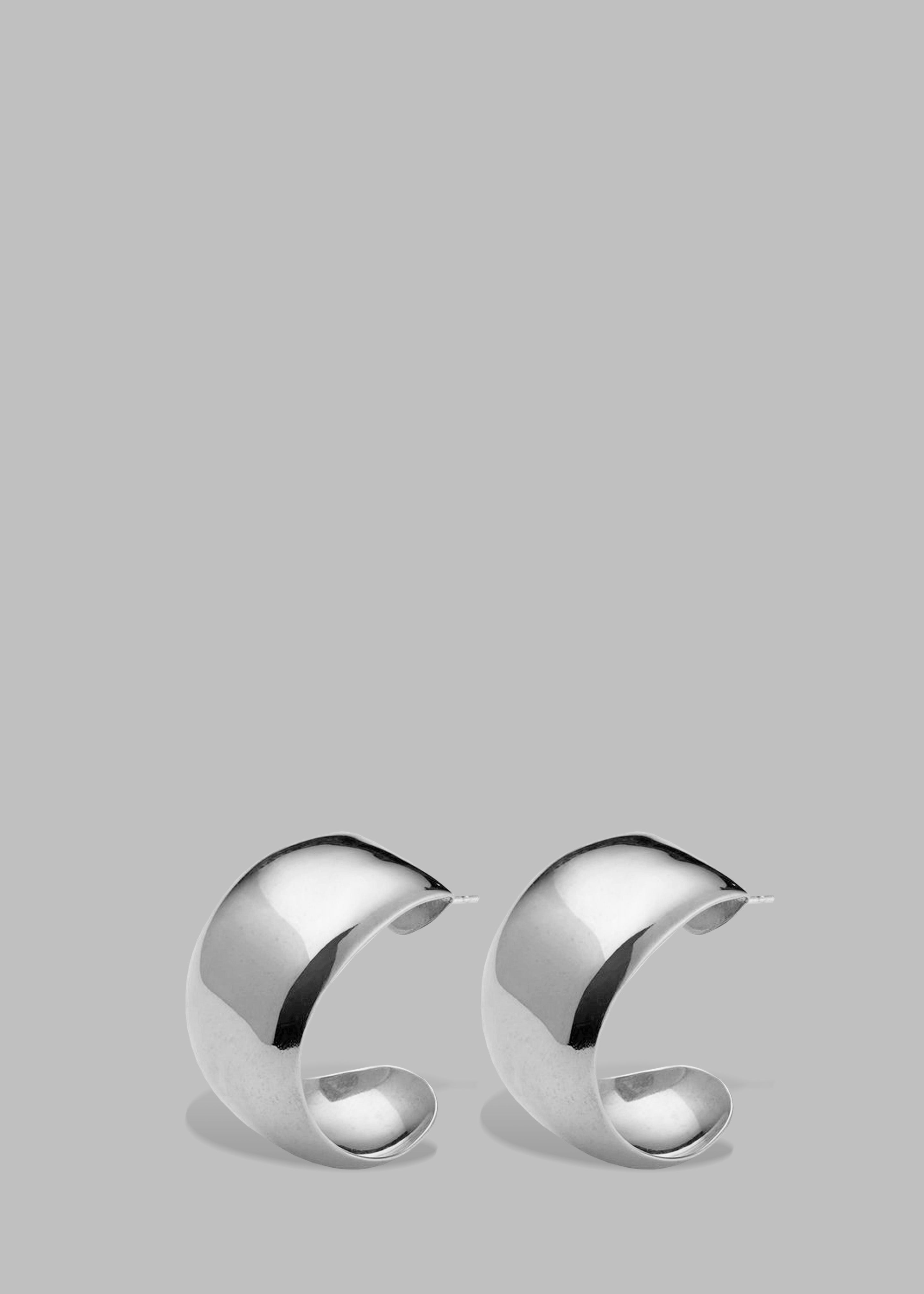 Fay Andrada Koko XS Hoops - Silver - 1