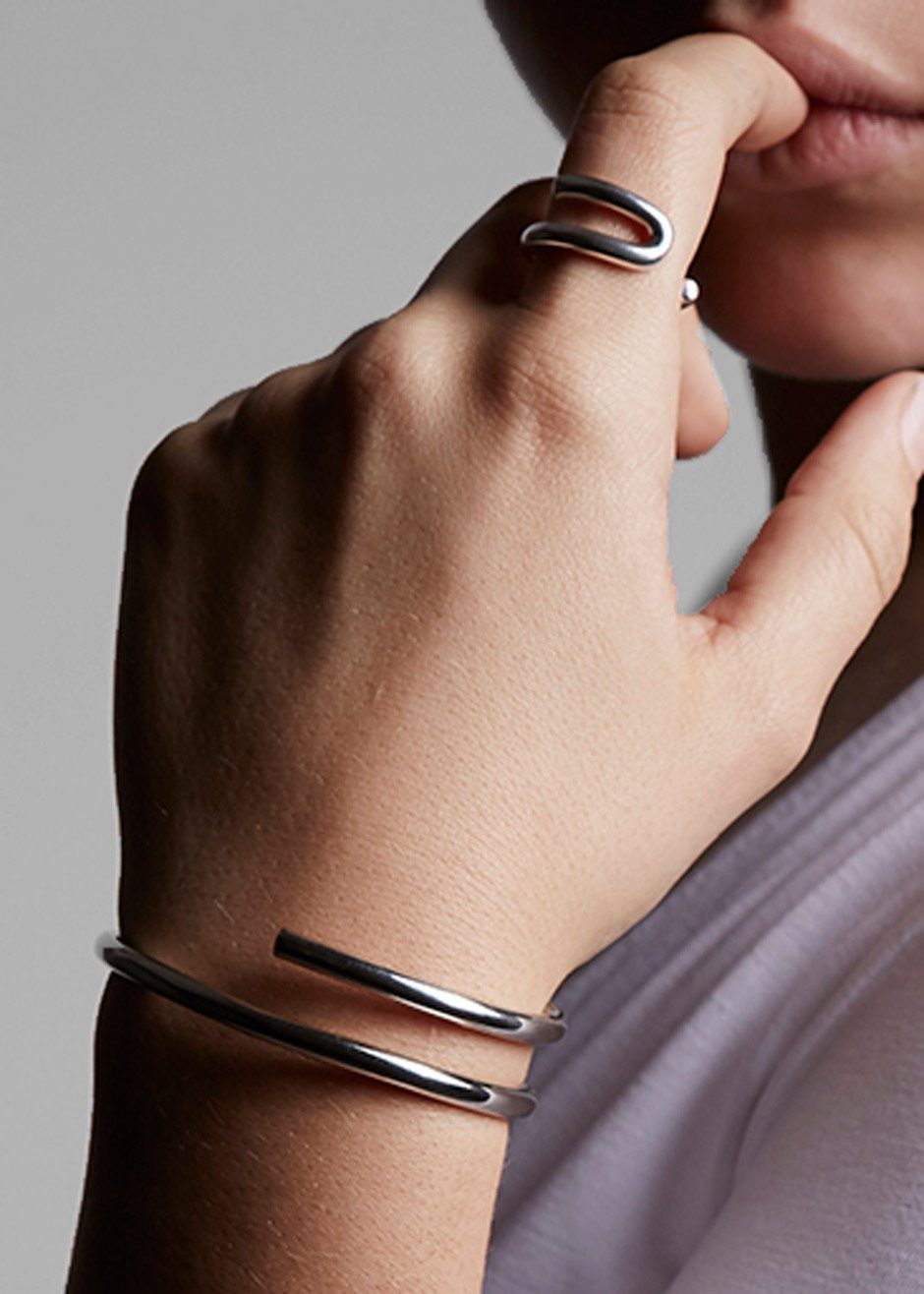Fay Andrada Lasso Ring - Silver - 2