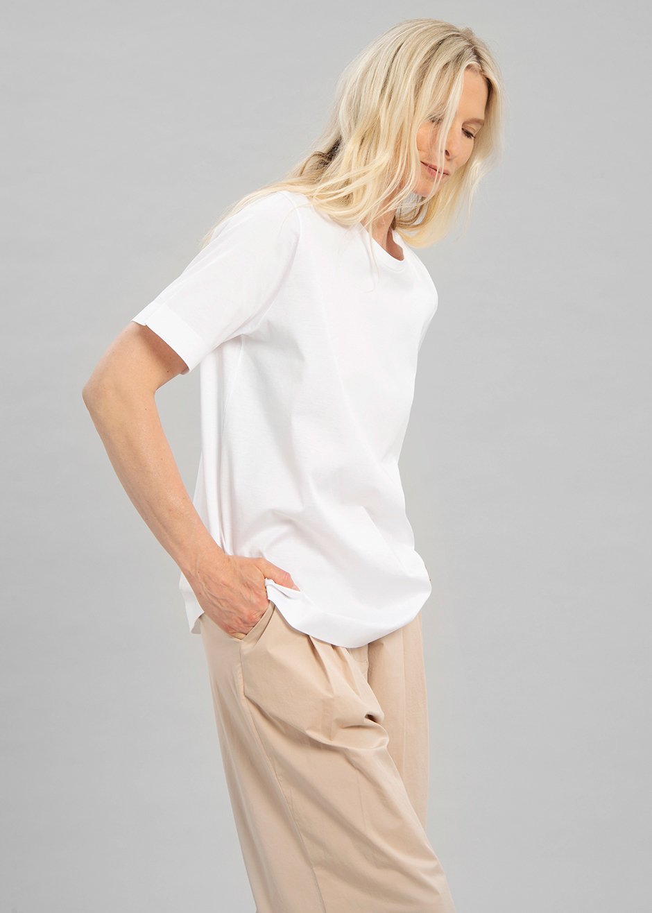 Arlo Tee - Optic White - 1