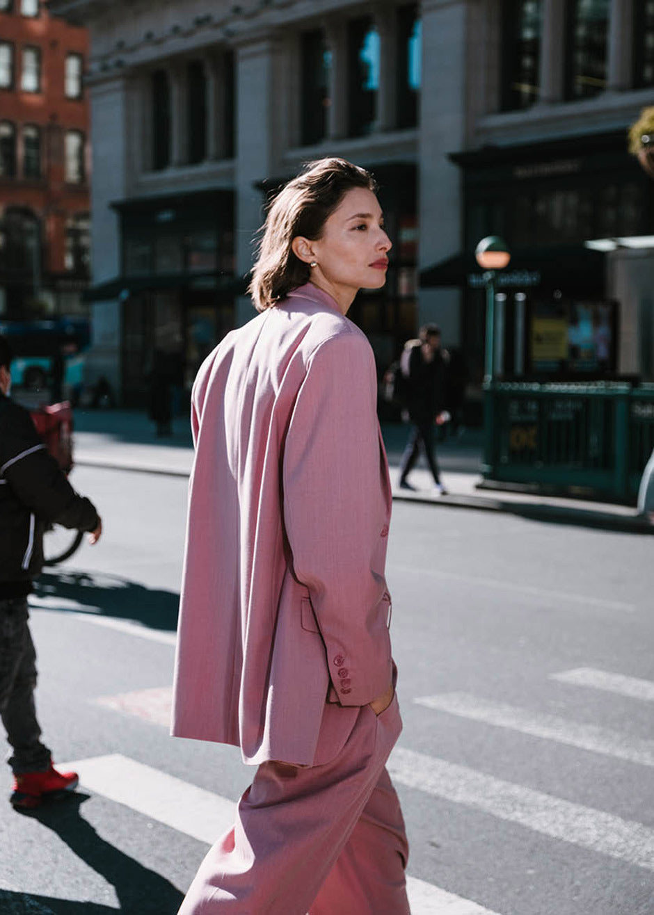Gelso Oversized Blazer - Rose - 5