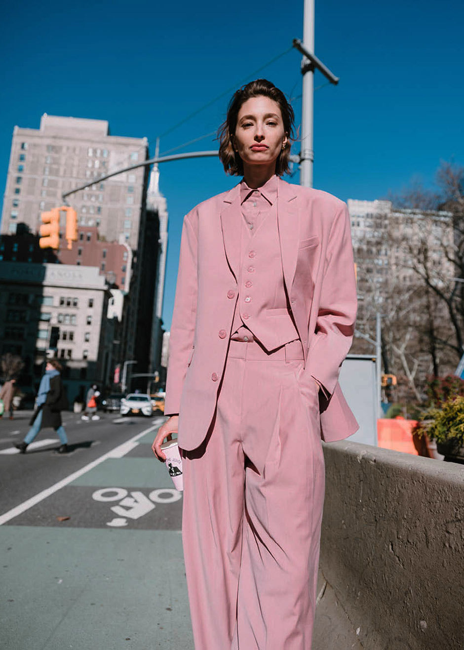 Gelso Oversized Blazer - Rose - 6