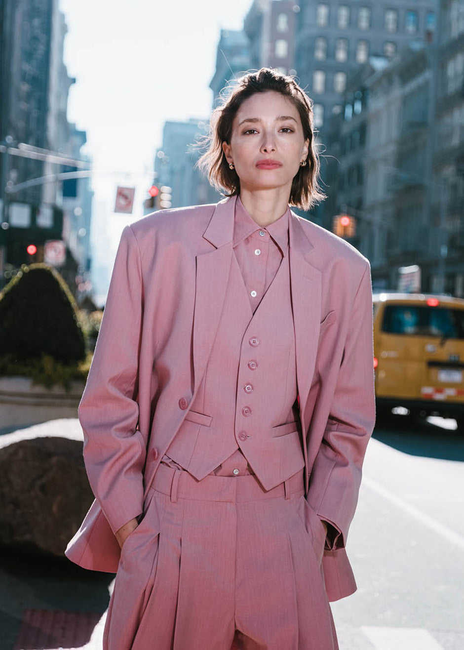 Gelso Oversized Blazer - Rose - 7