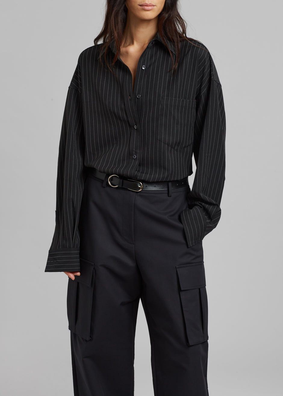 Gia Cargo Pants - Black - 2