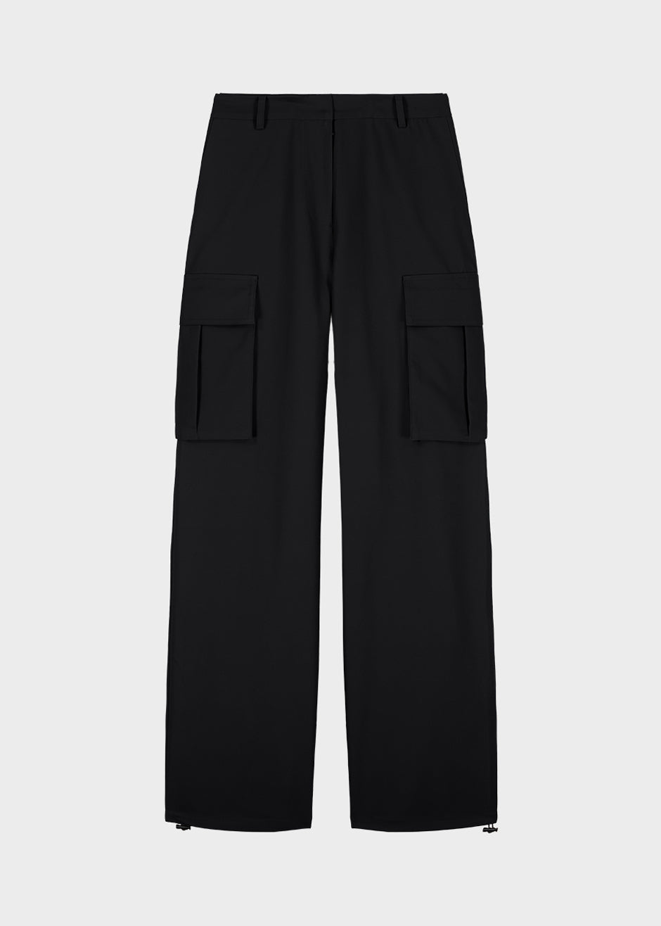 Gia Cargo Pants - Black - 8