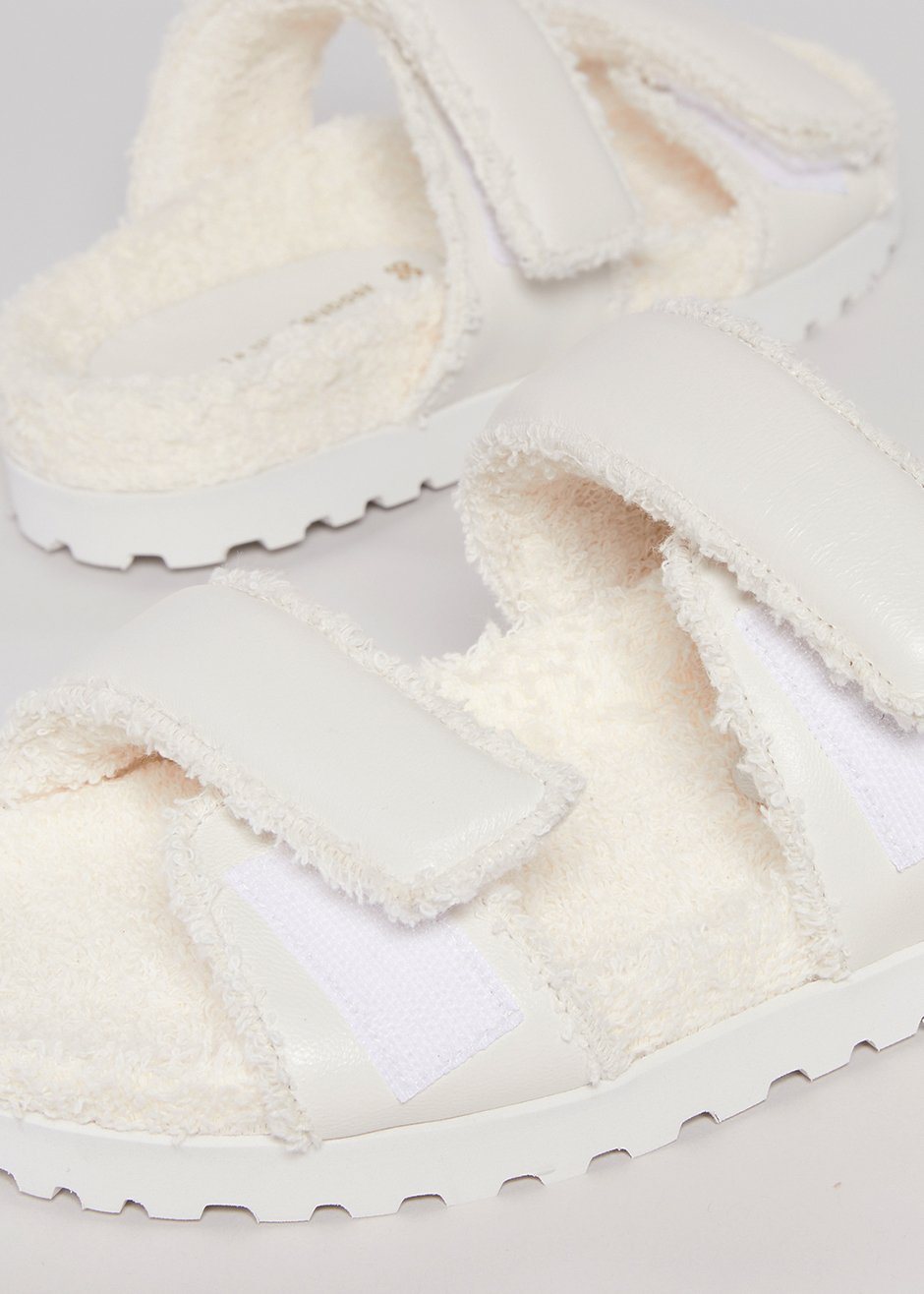 GIA x Pernille Double Strap Sandals - Off White - 4