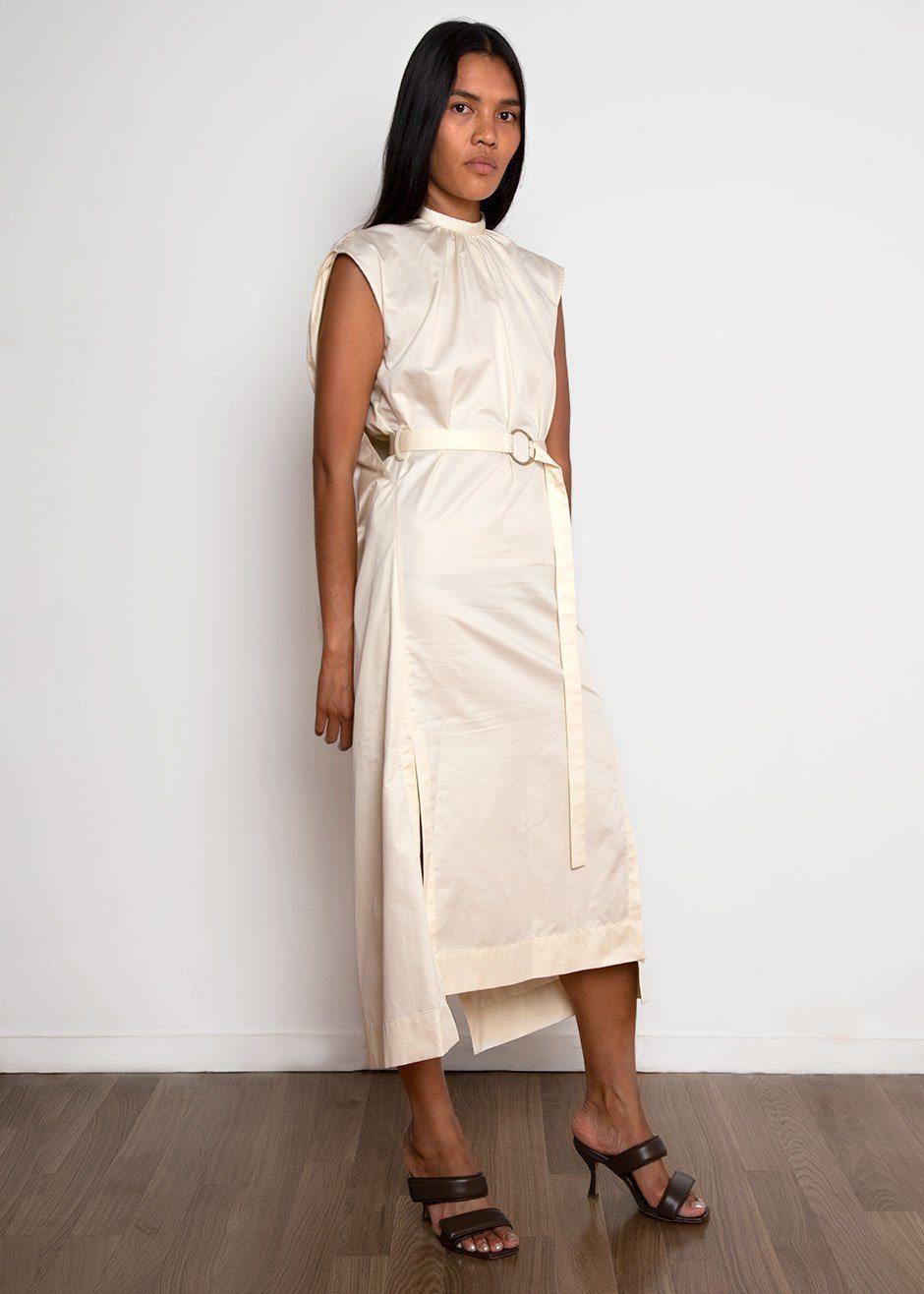 Eudon Choi Grace Dress - Cream - 4