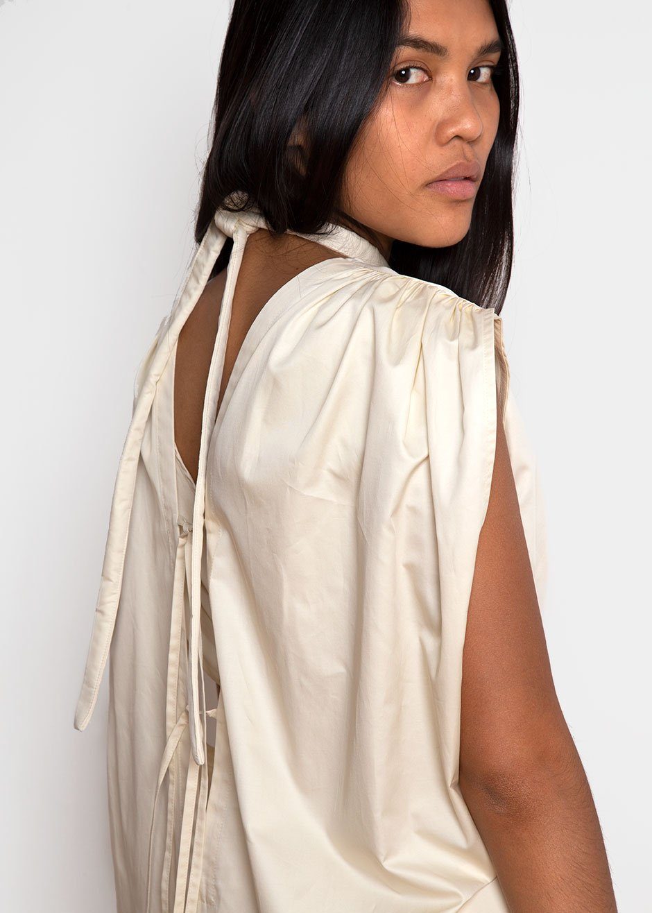 Eudon Choi Grace Dress - Cream - 5