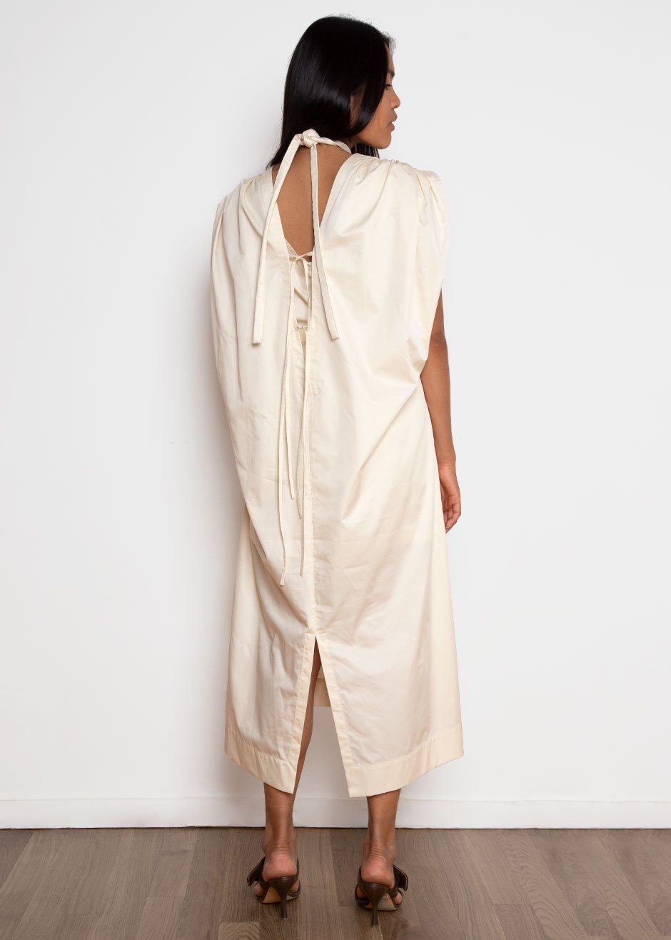 Eudon Choi Grace Dress - Cream - 8