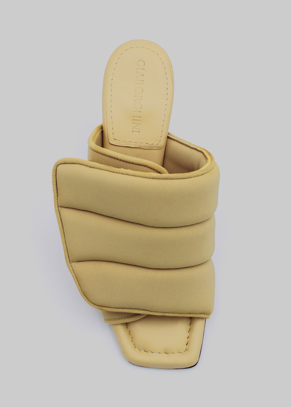 Gia Borghini Gia 4 Mule Sandals - Butter Yellow - 2