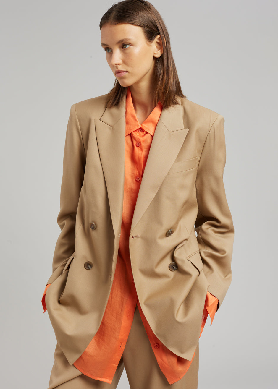 Irina Blazer - Camel - 5