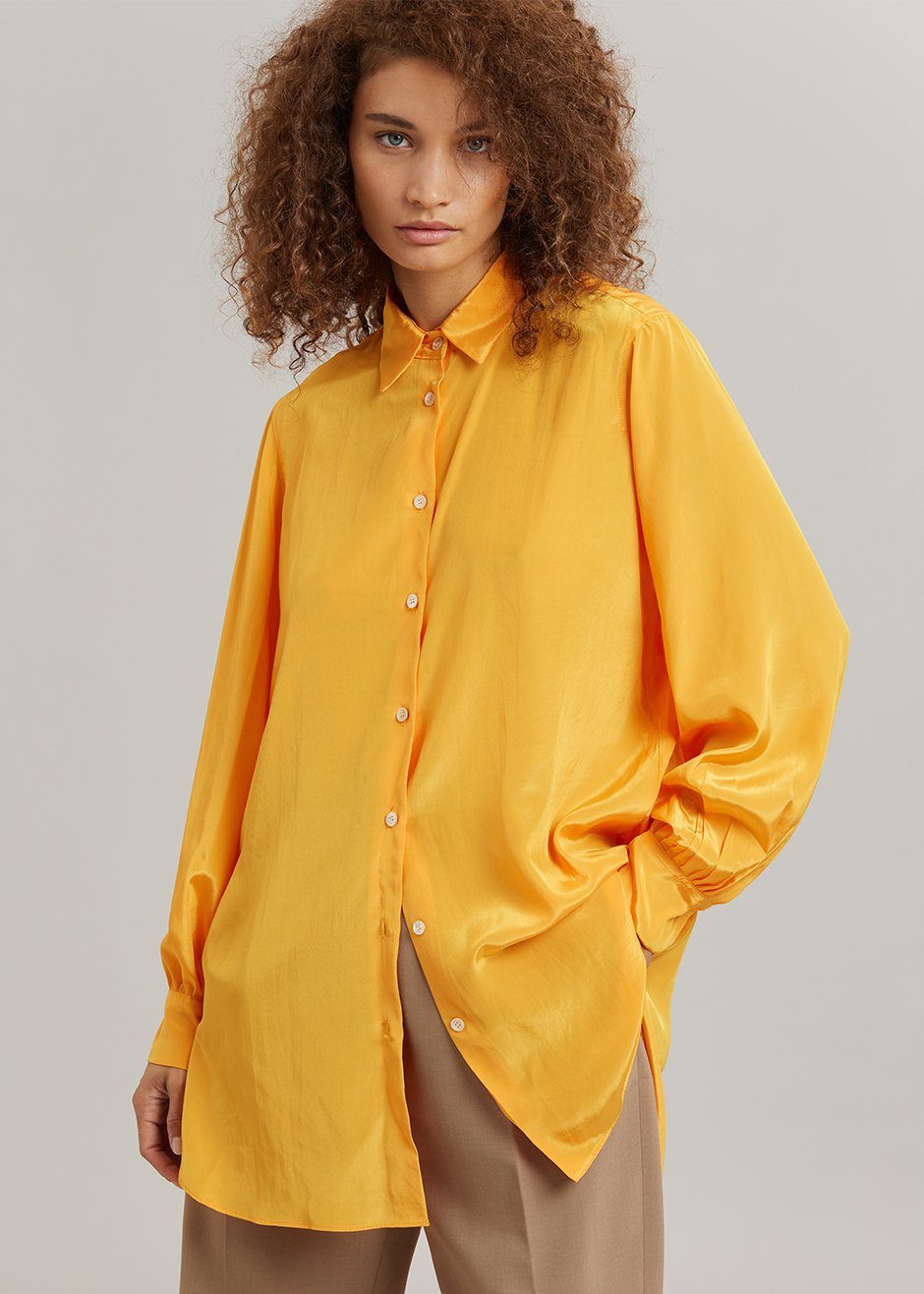 Jelena Blouse - Tangerine - 1